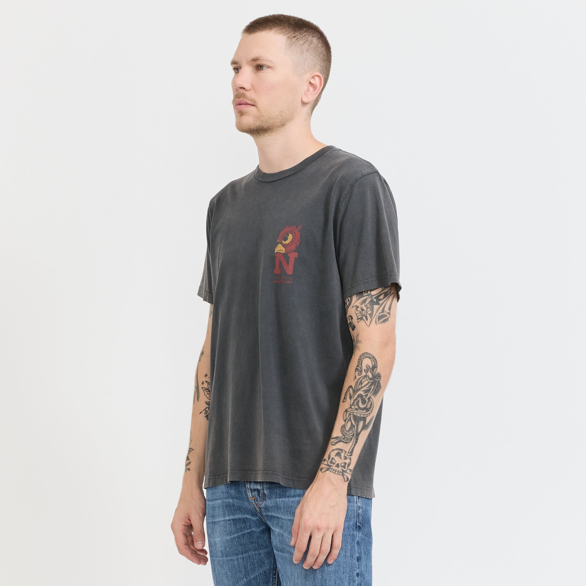 Roy Night Tracks T-Shirt Antracite