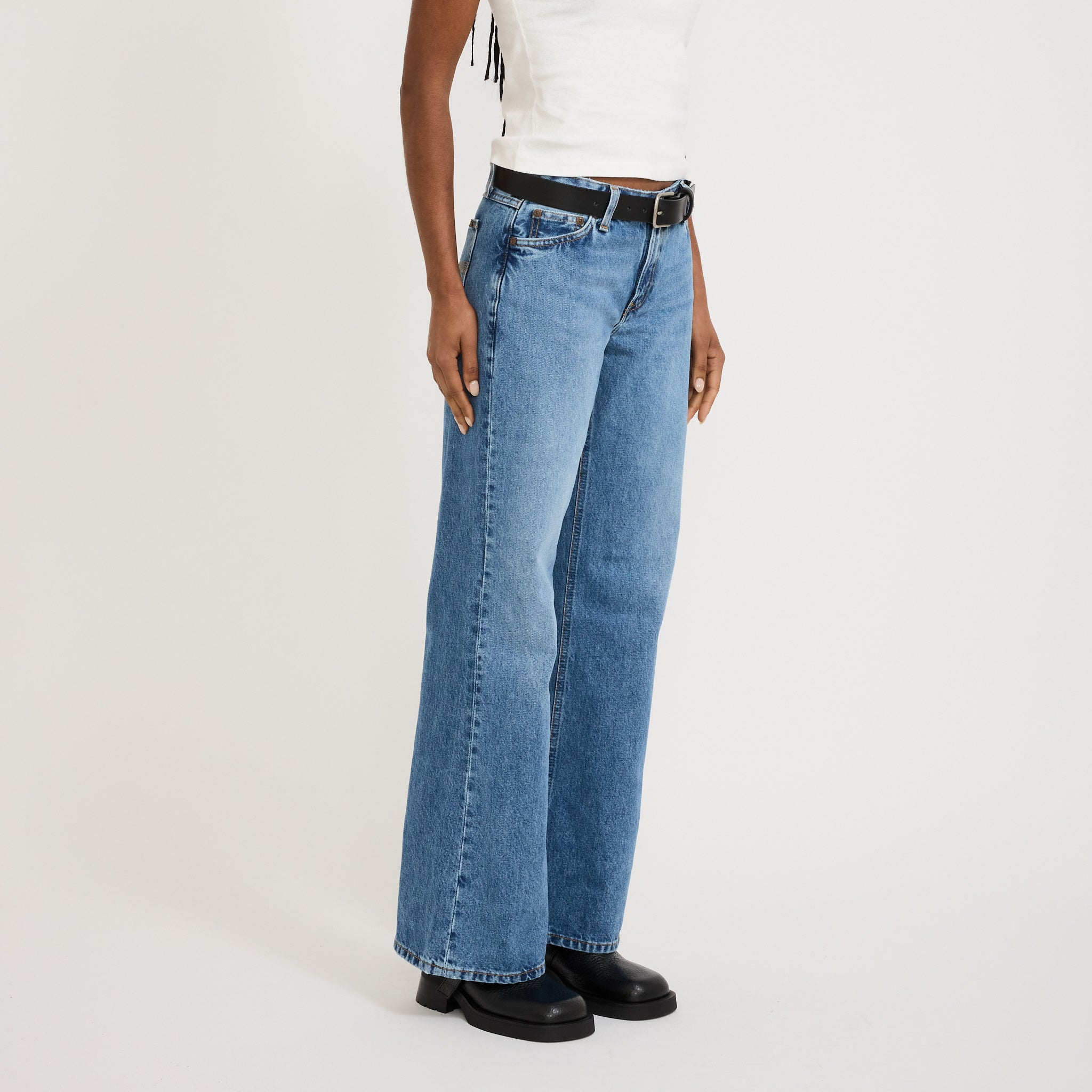 Nudie Jeans Co. | Wide Heidi Worn Treasure | Maplestore