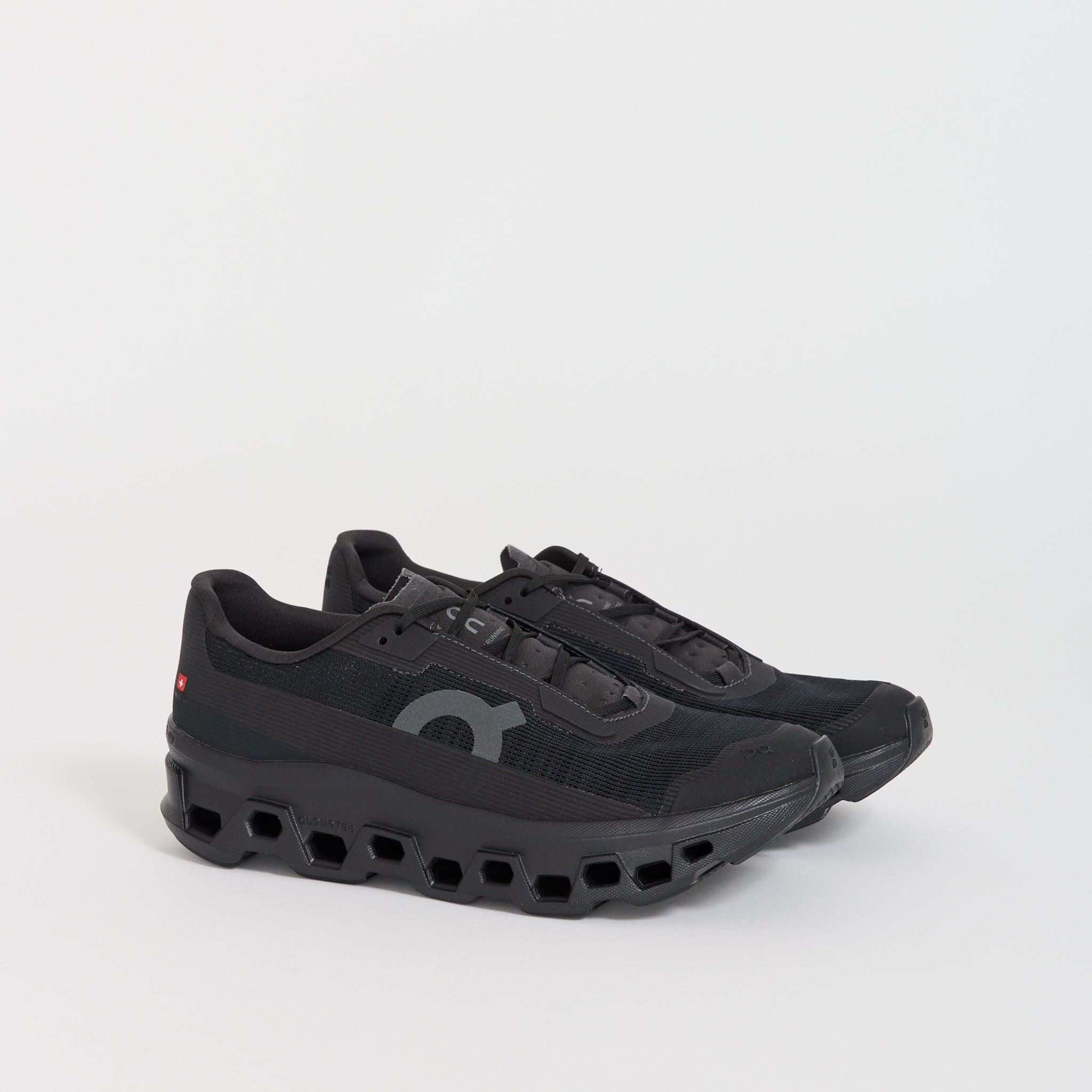 On Running Womens Cloudmonster Void Black/Black | Maplestore