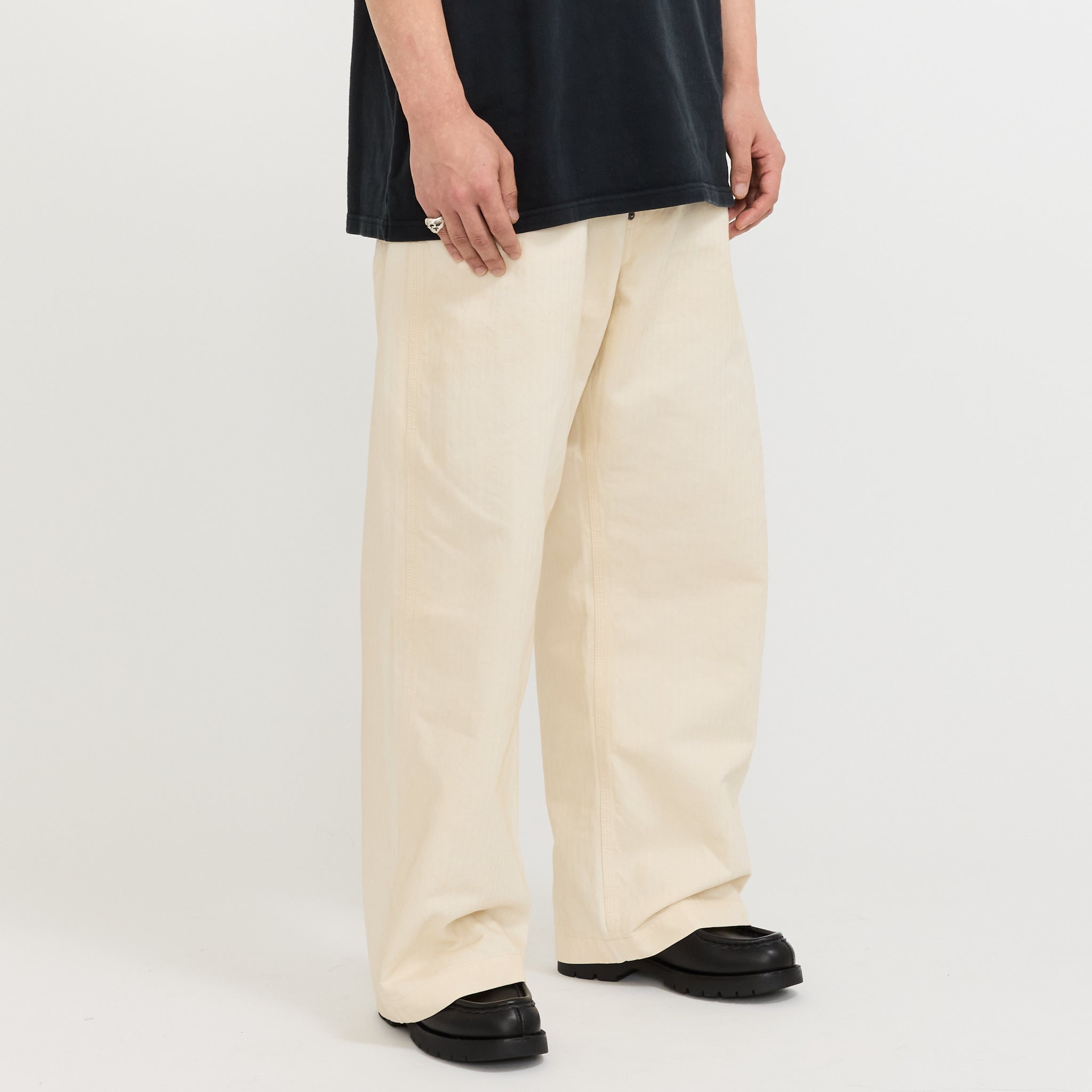 Bell Pants Ecru