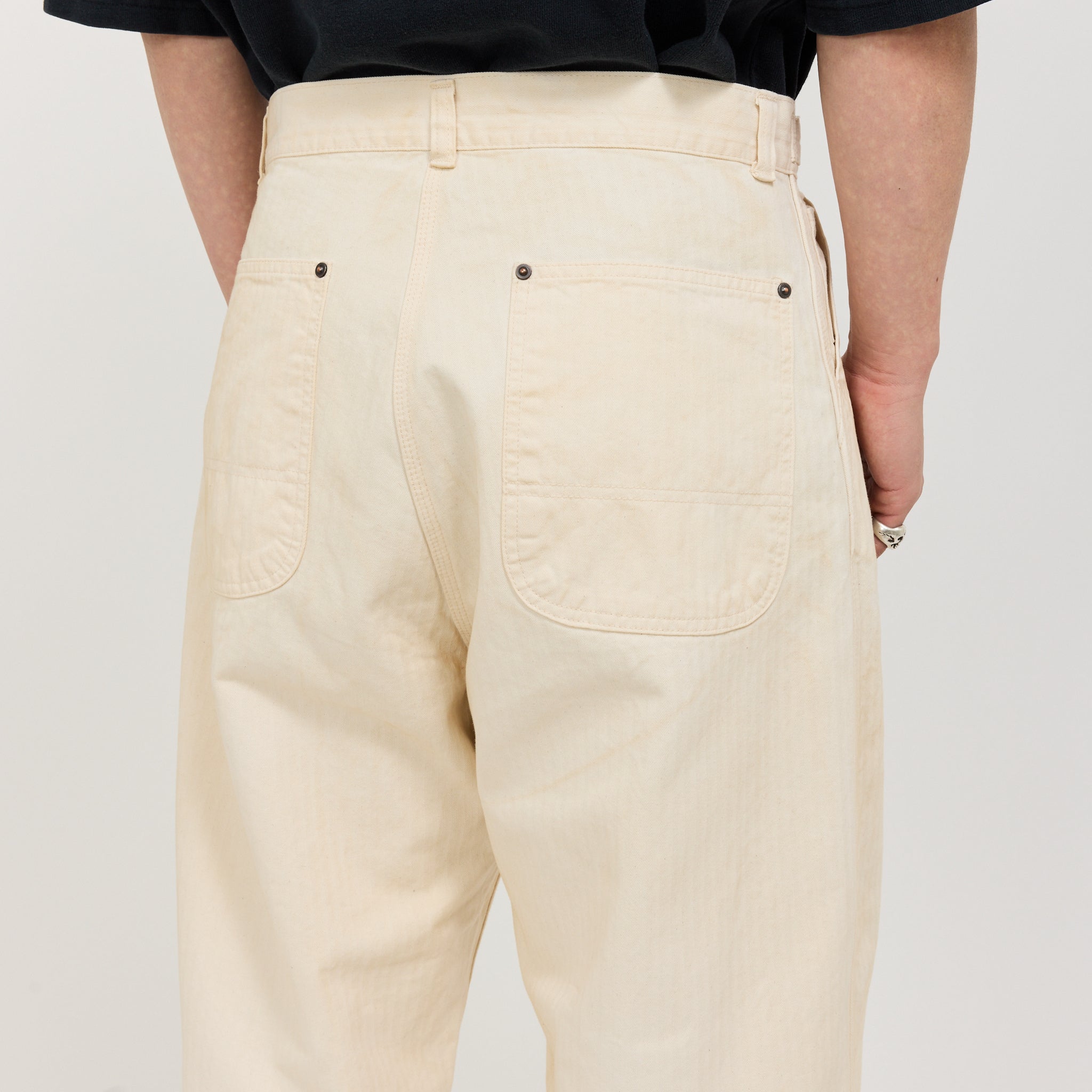 Bell Pants Ecru