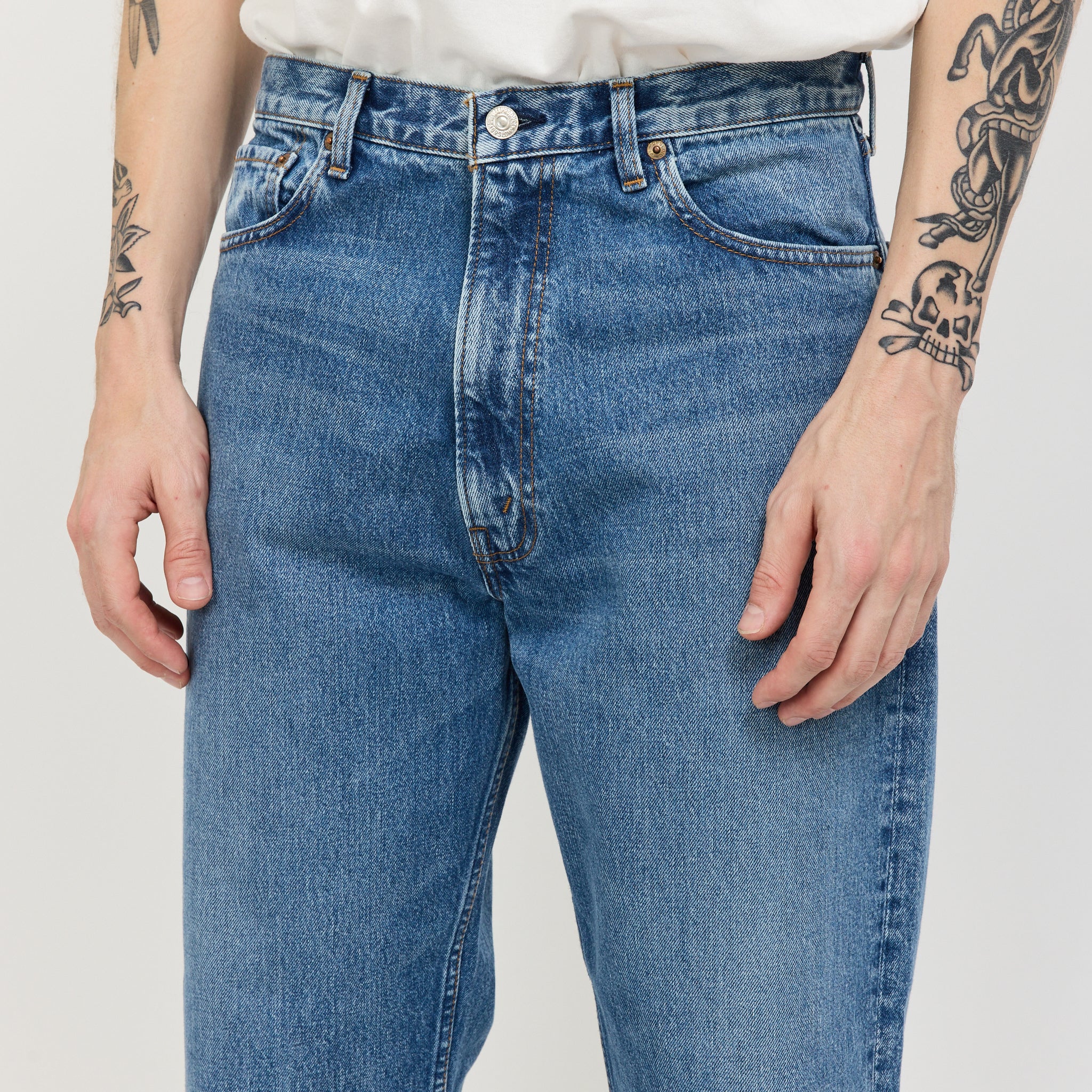 101 Dad's Fit Denim Pants Denim Used