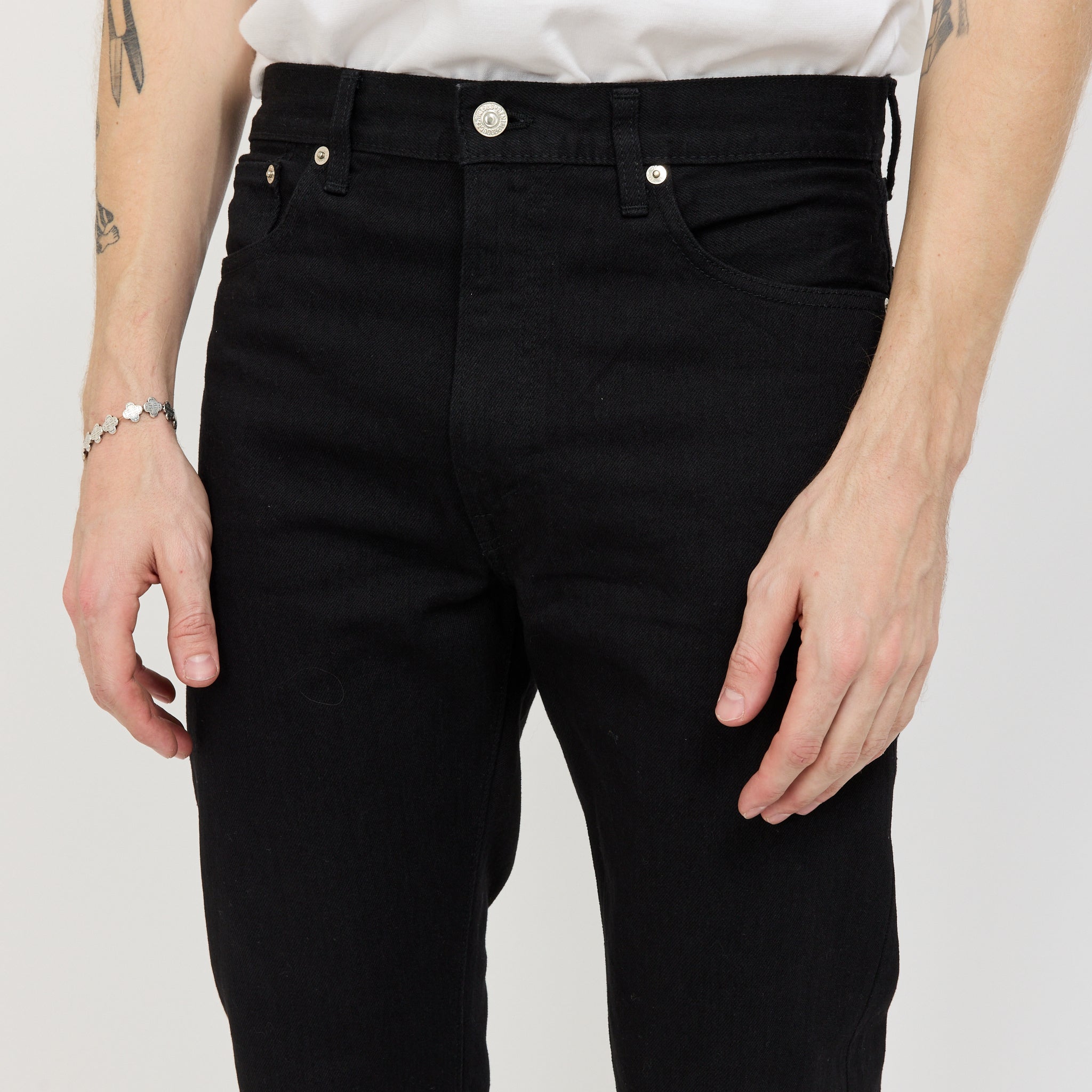 Orslow | 107 Ivy Fit Black Denim | Maplestore