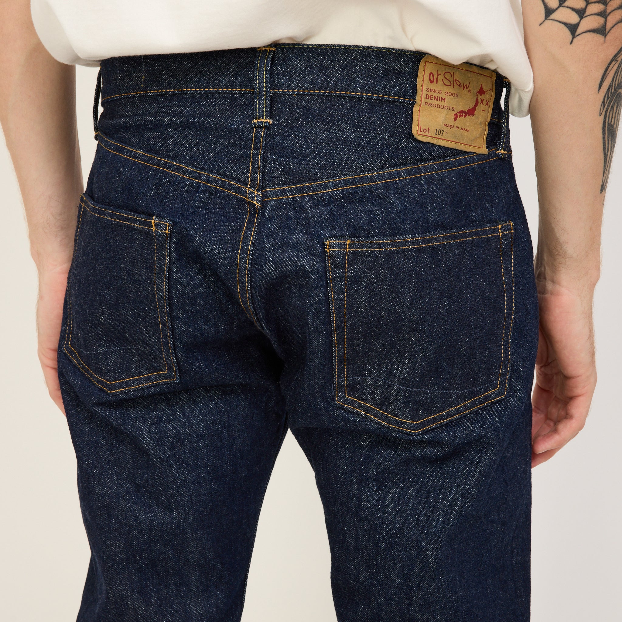 Orslow | 107 Ivy Fit Selvedge One Wash | Maplestore