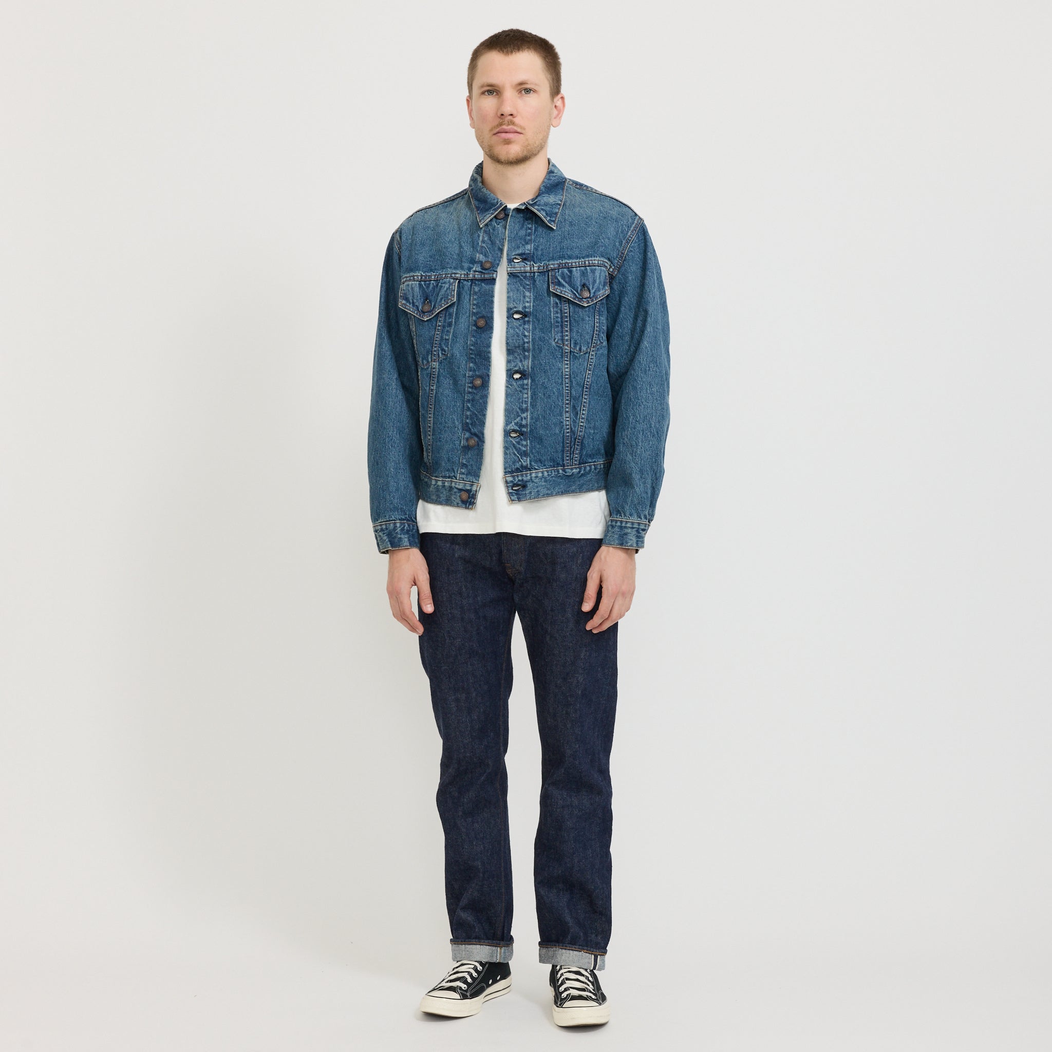 Type 3 1960's Denim Jacket Used Wash