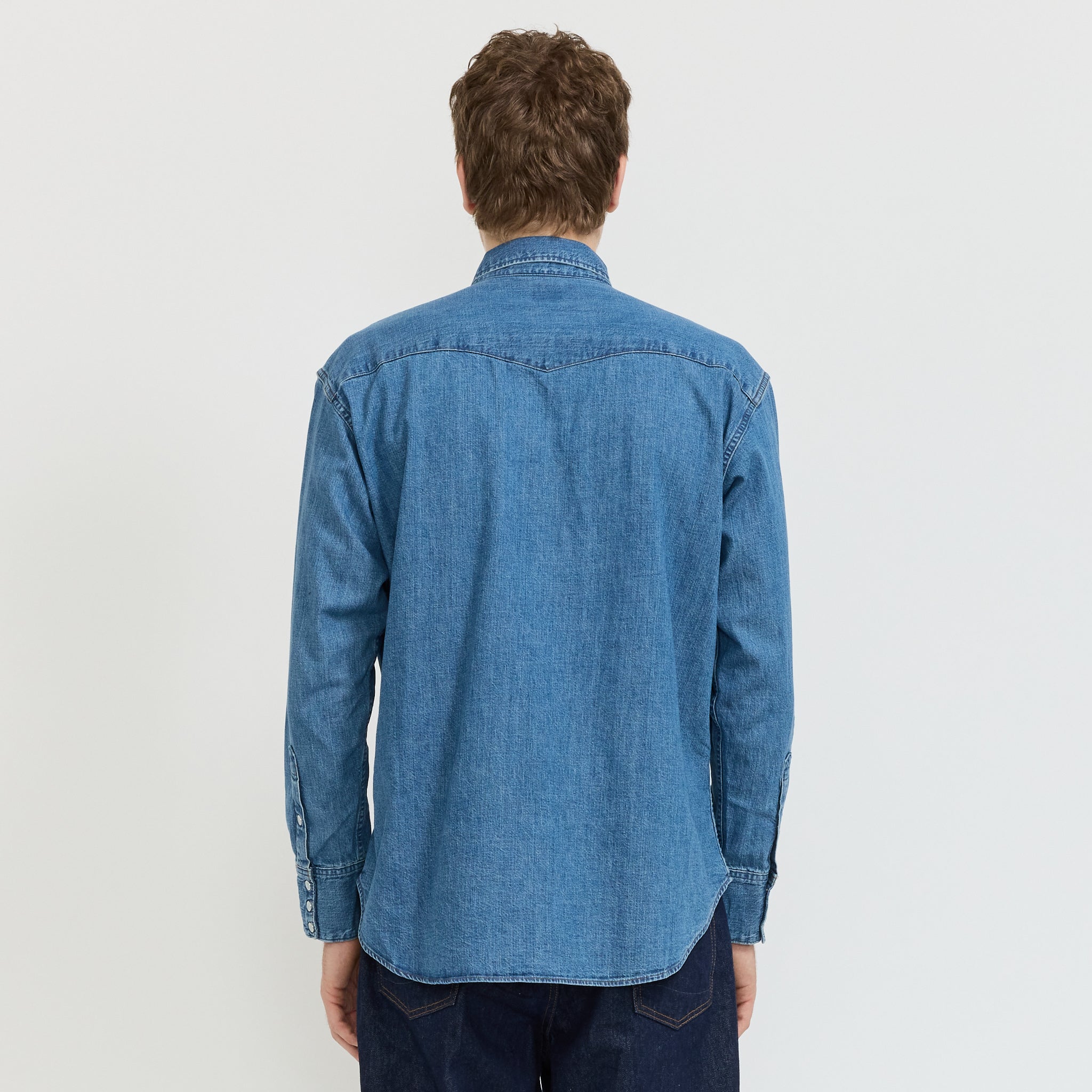 Orslow | Denim Western Shirt Denim Used | Maplestore