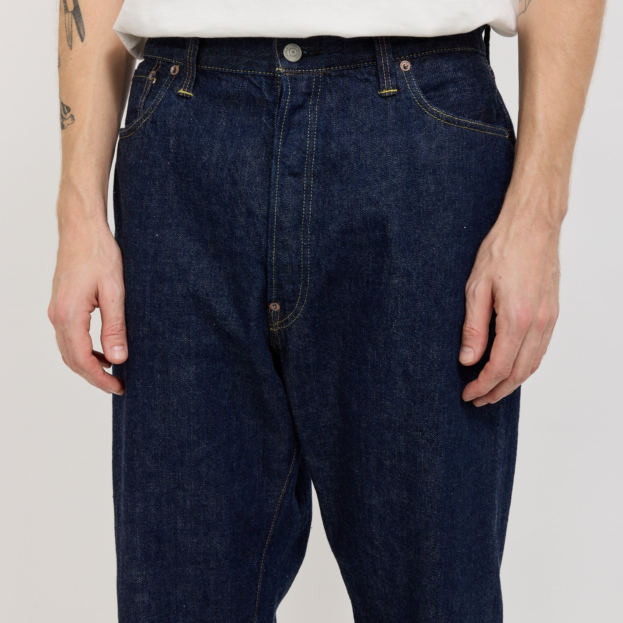 Grand Dad's Fit Denim Pants One Wash