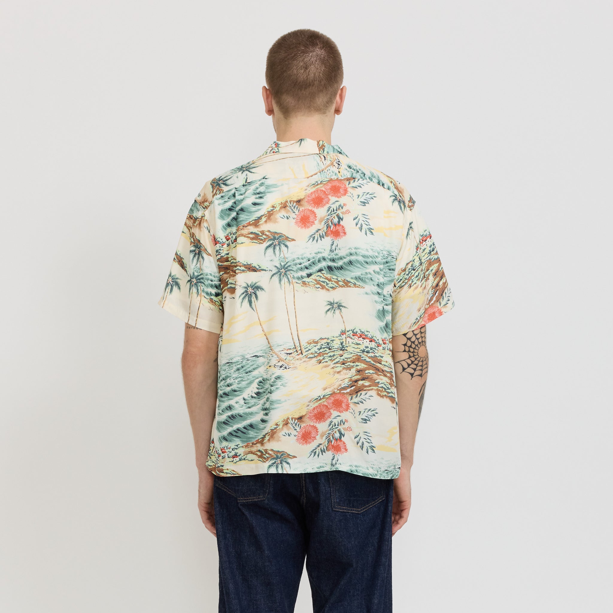 Hawaiian Shirt Ecru