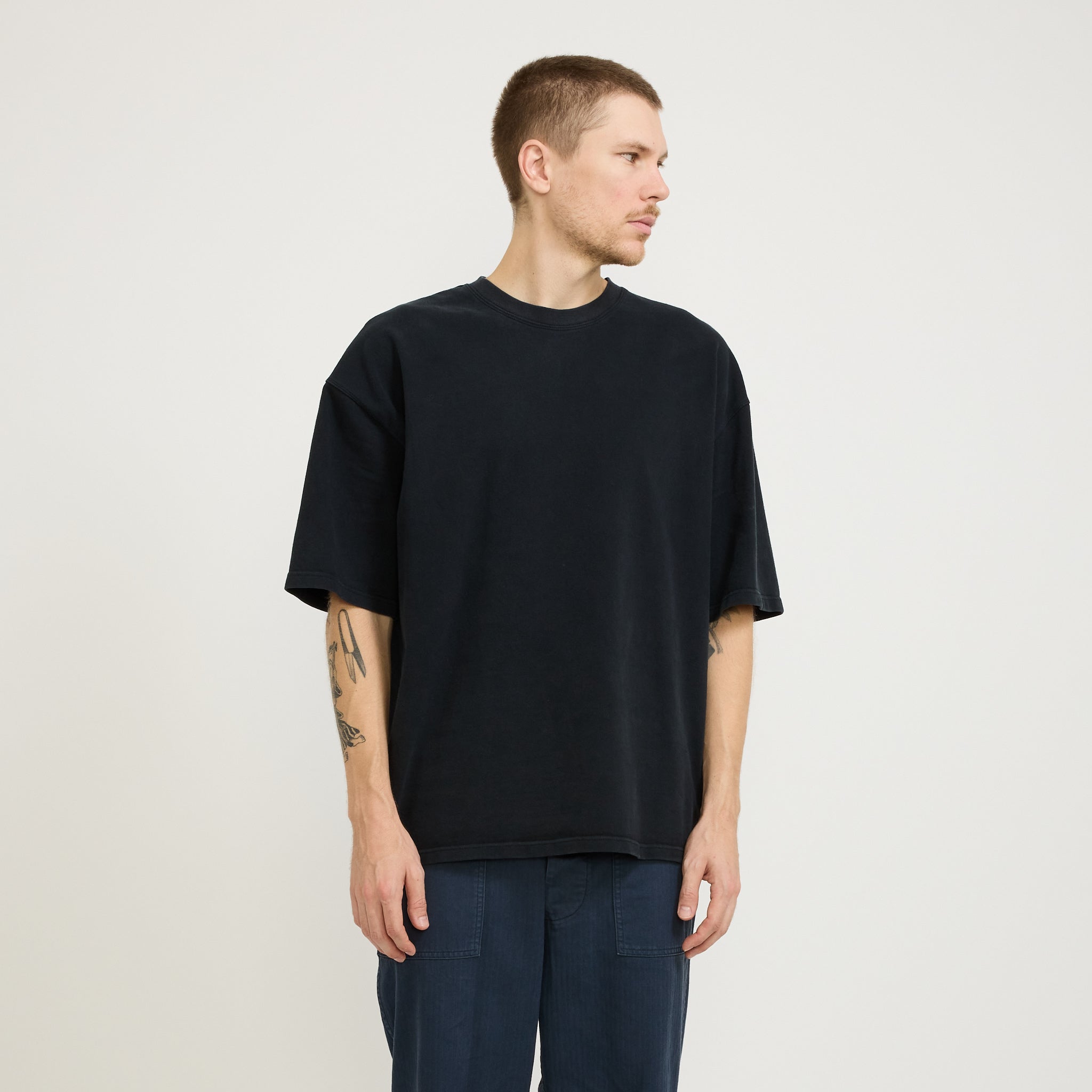 Orslow | Loose Fit T-Shirt Black | Maplestore