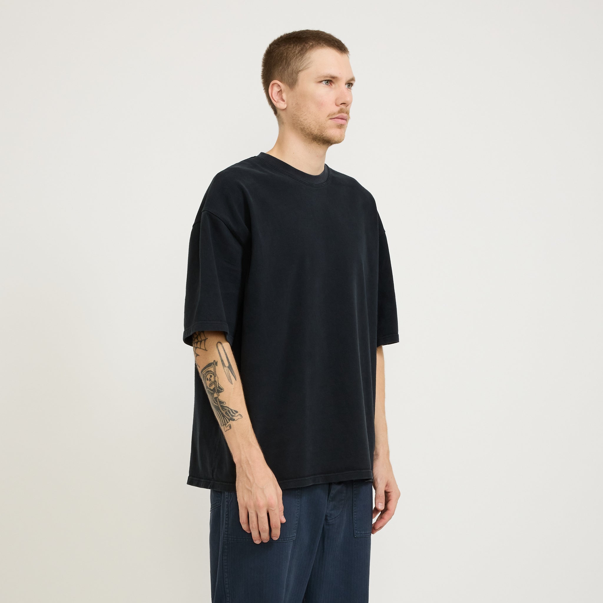 Orslow | Loose Fit T-Shirt Black | Maplestore