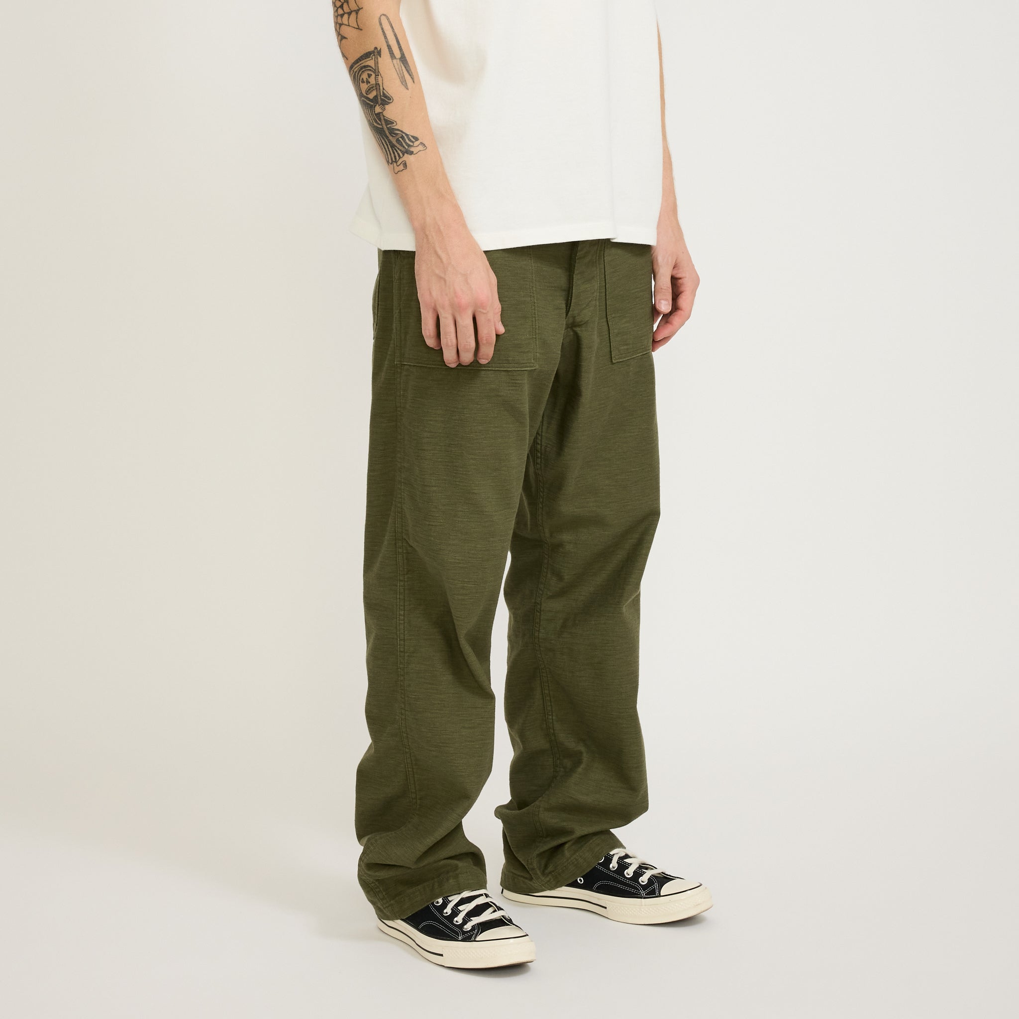 Orslow | Vintage Fit Fatigue Pants Dark Olive | Maplestore