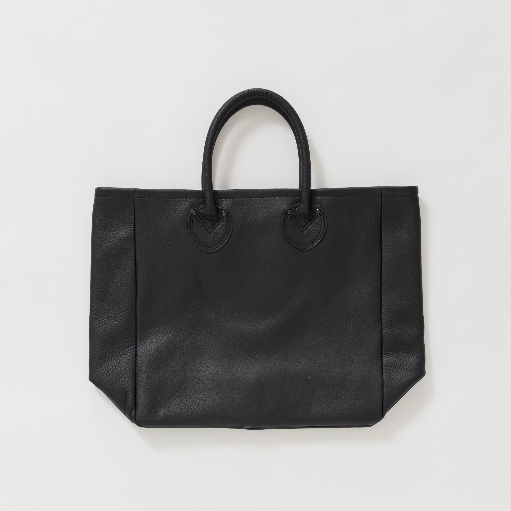 Leather Tote Black