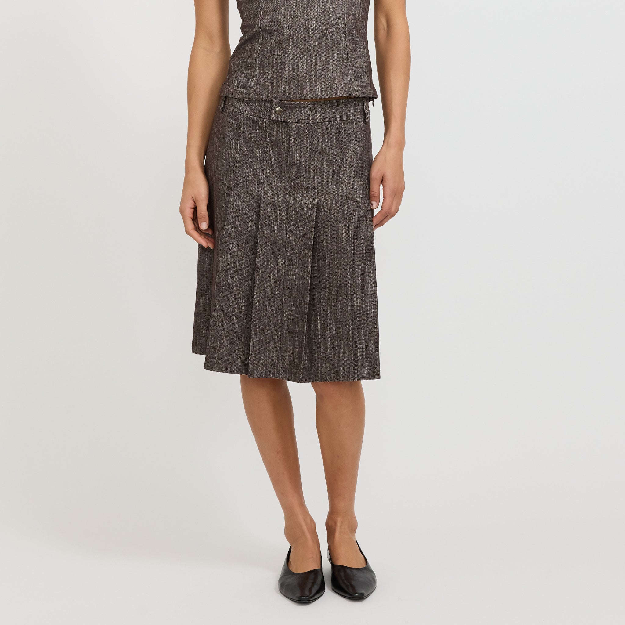 Lai Skirt Brown