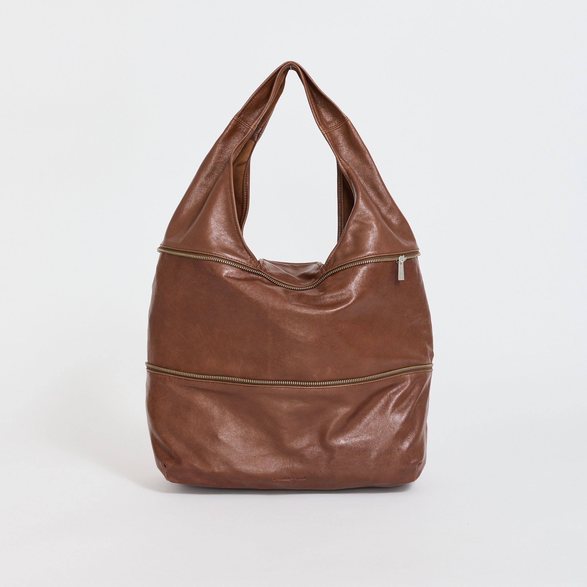 Riba Zip Bag Brown