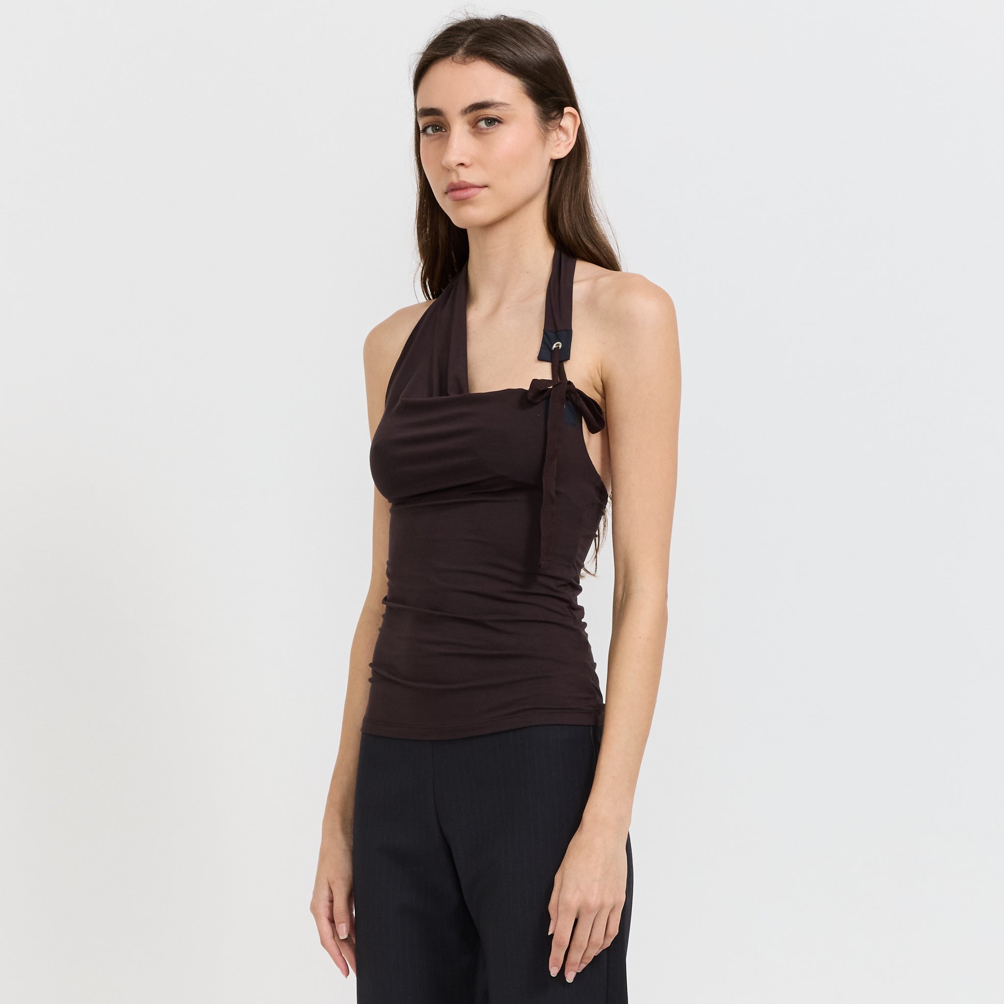 Simulet Top Brown