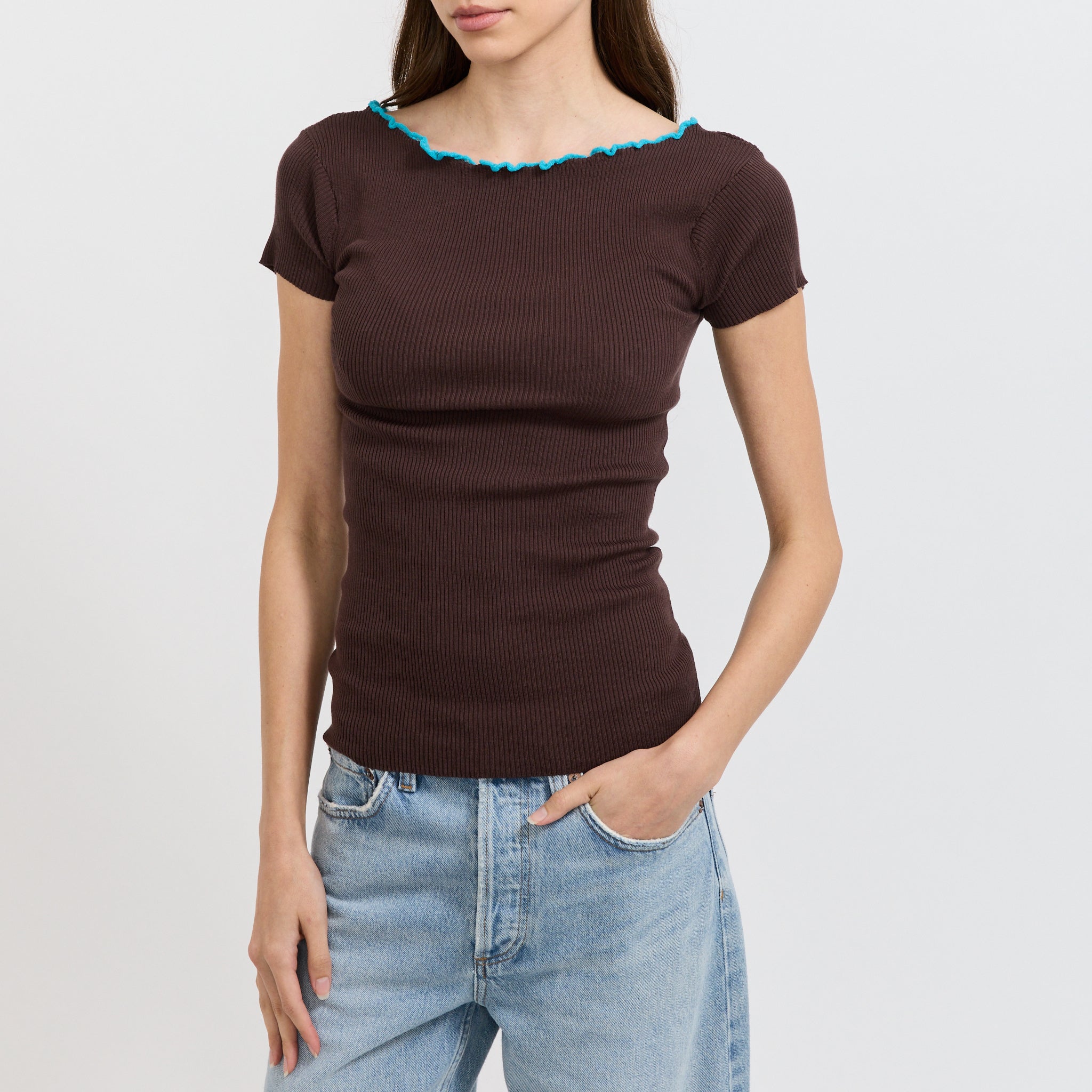 Sonbou Top Brown