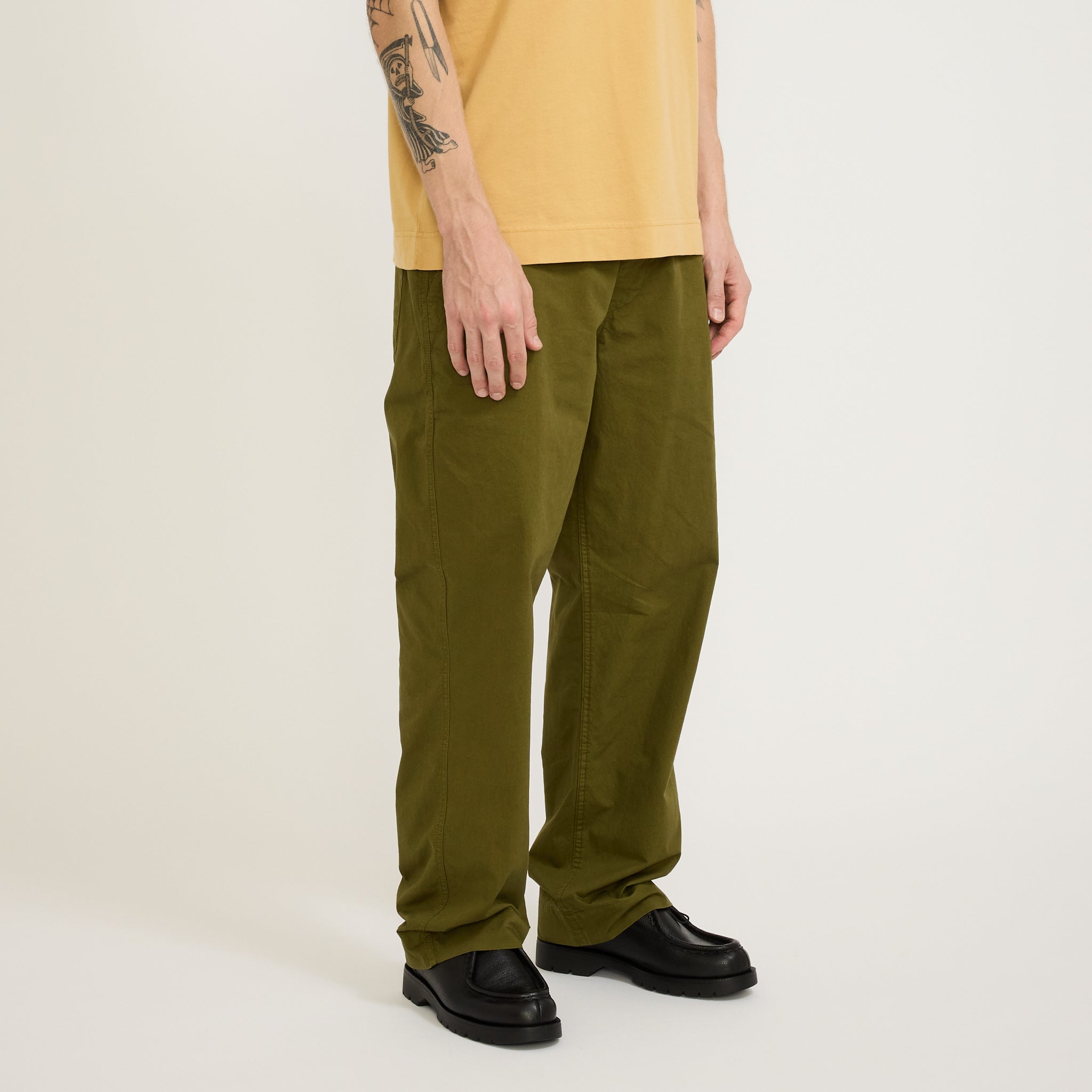Parages | Dad Light Pants Olive | Maplestore