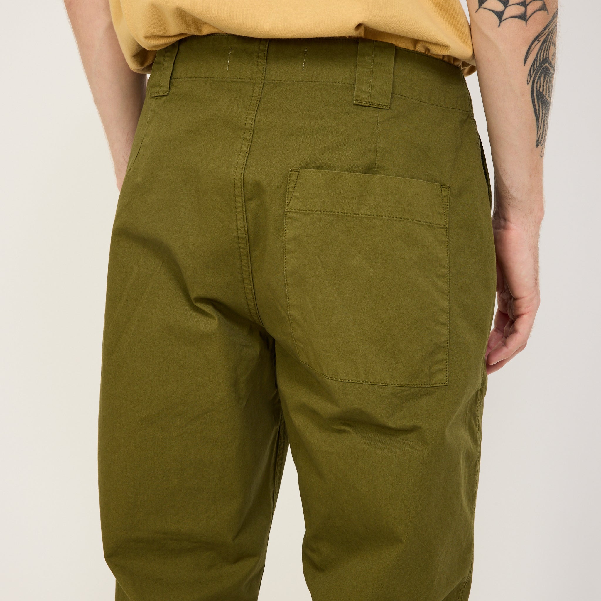 Parages | Dad Light Pants Olive | Maplestore