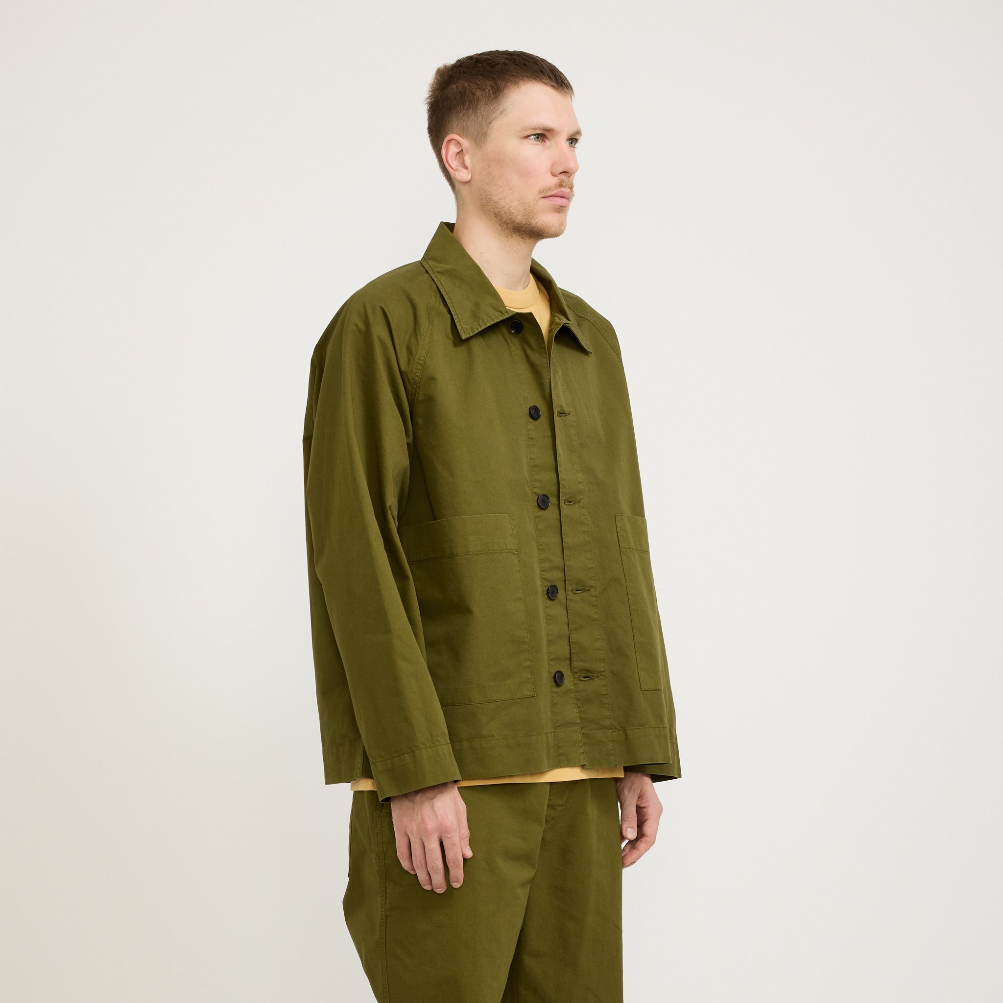 Parages | Coach Light Jacket Olive | Maplestore