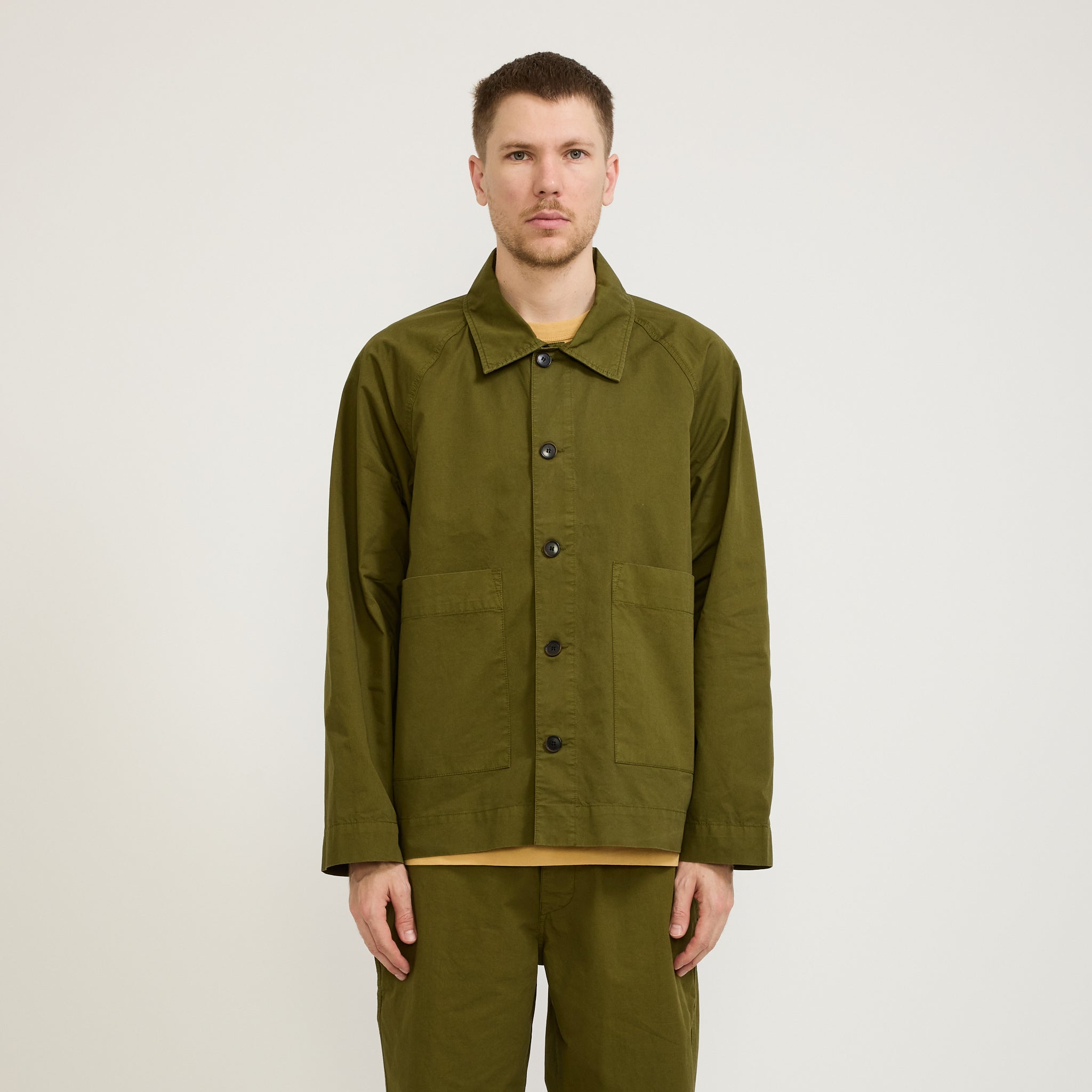 Parages | Coach Light Jacket Olive | Maplestore