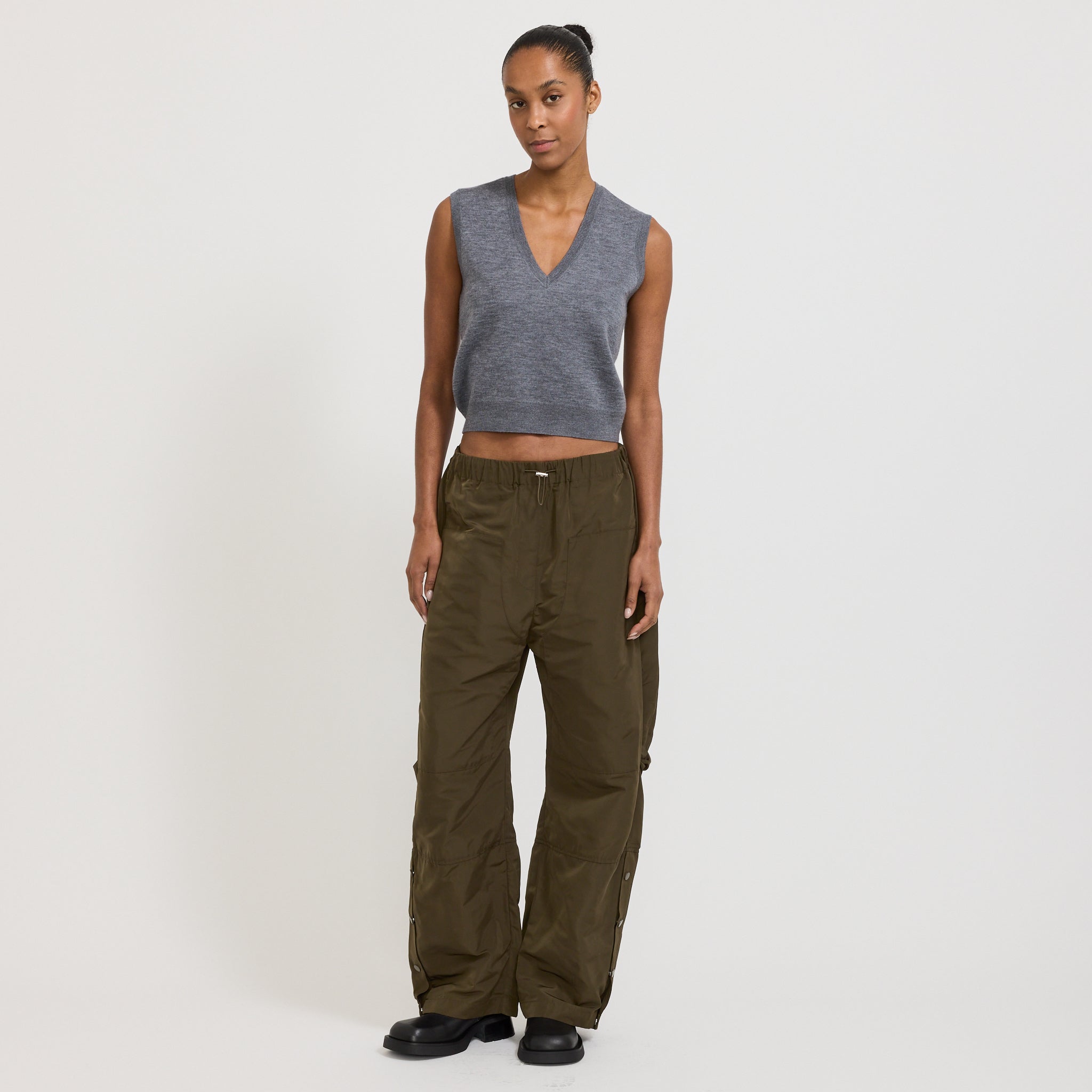 Paris Georgia | Parachute Pant Seaweed | Maplestore