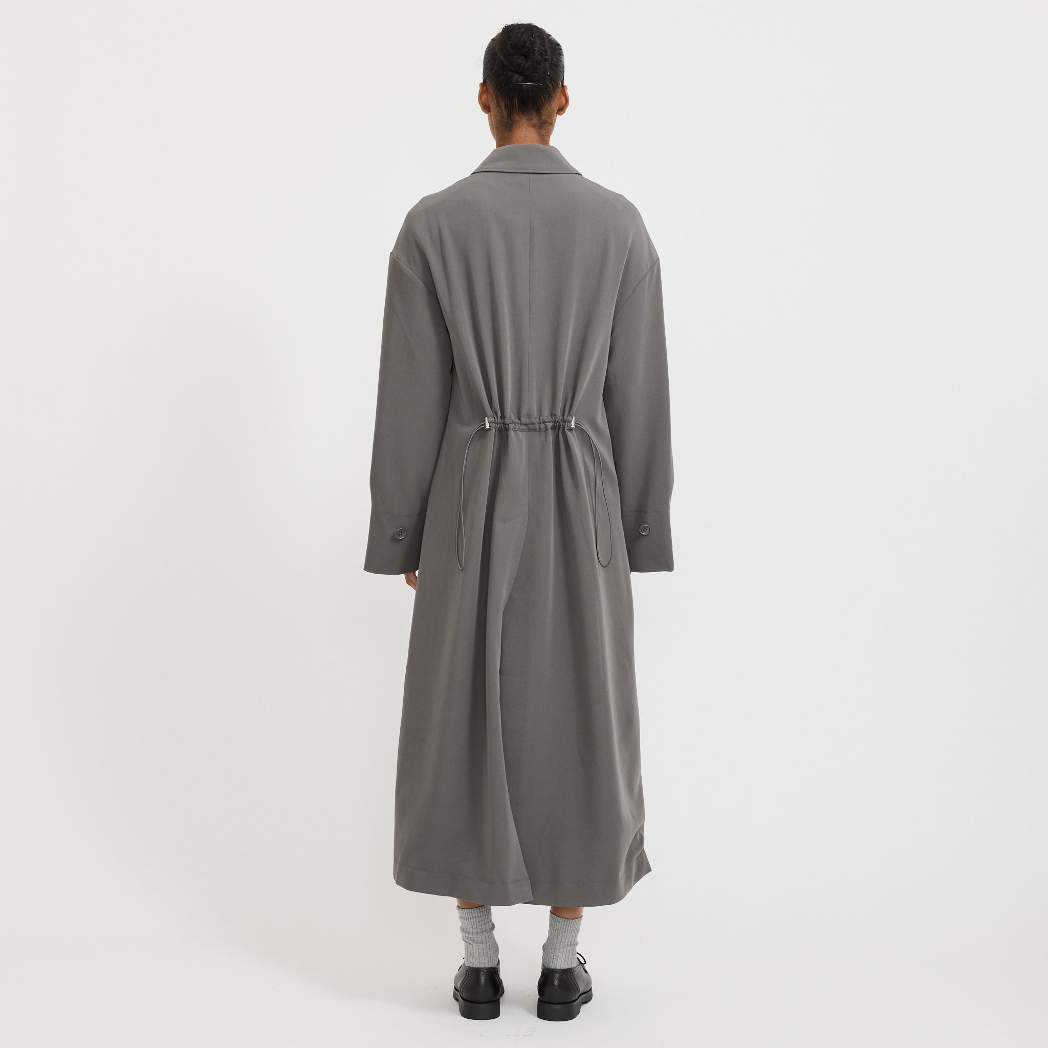 Paris Georgia | Marianne Trench Charcoal | Maplestore