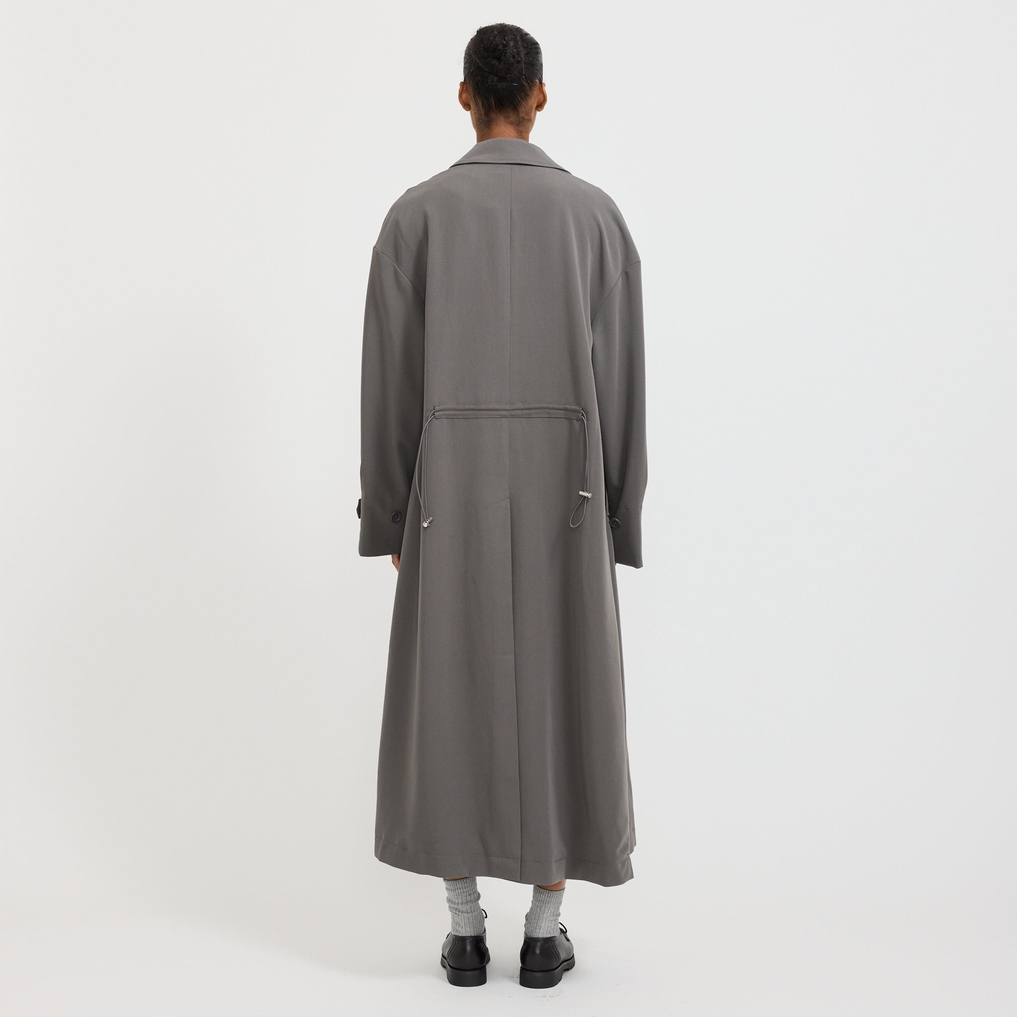 Paris Georgia | Marianne Trench Charcoal | Maplestore