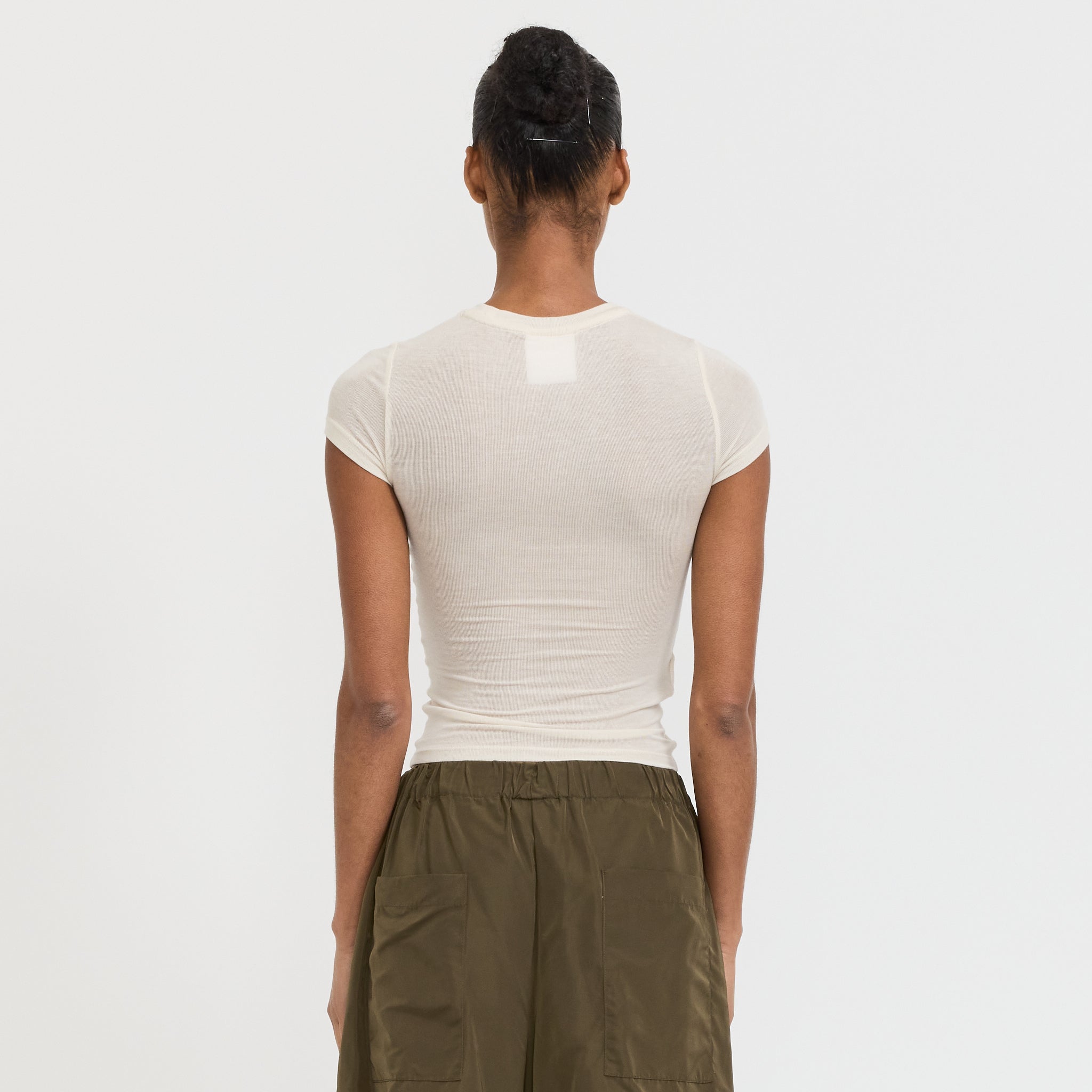 Paris Georgia | Sheer Baby Tee Cream | Maplestore