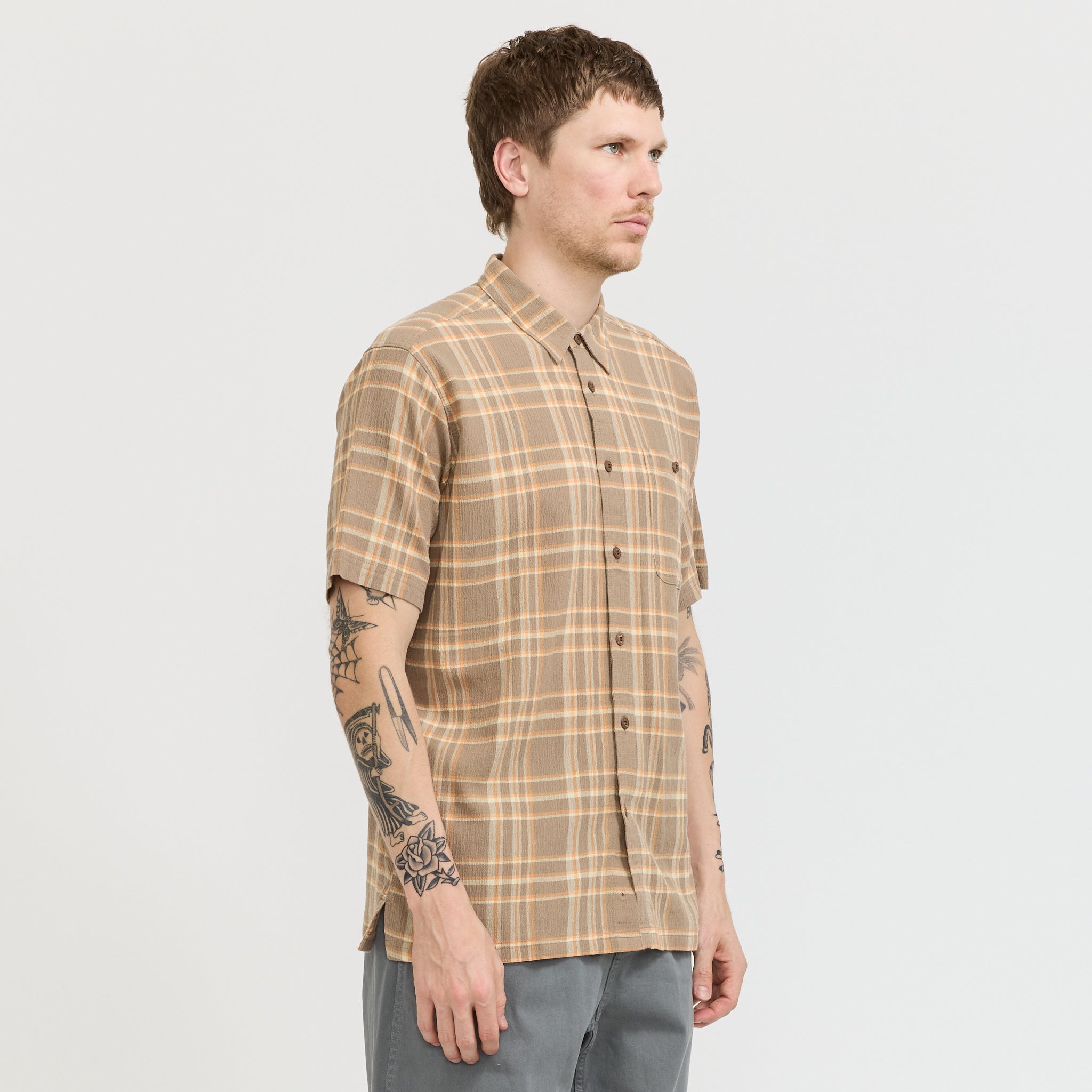 Patagonia | A/C Shirt Bloom: Seabird Grey | Maplestore