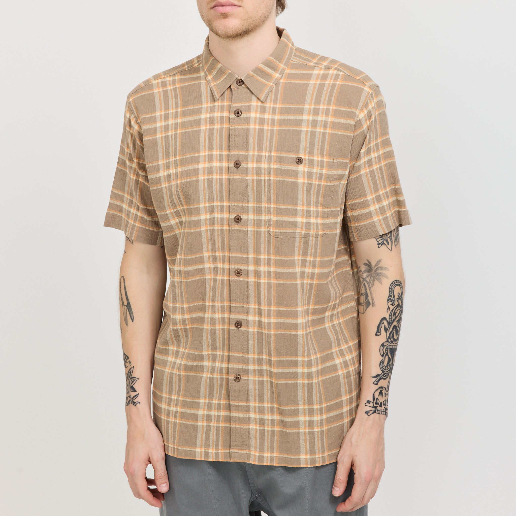 Patagonia | A/C Shirt Bloom: Seabird Grey | Maplestore