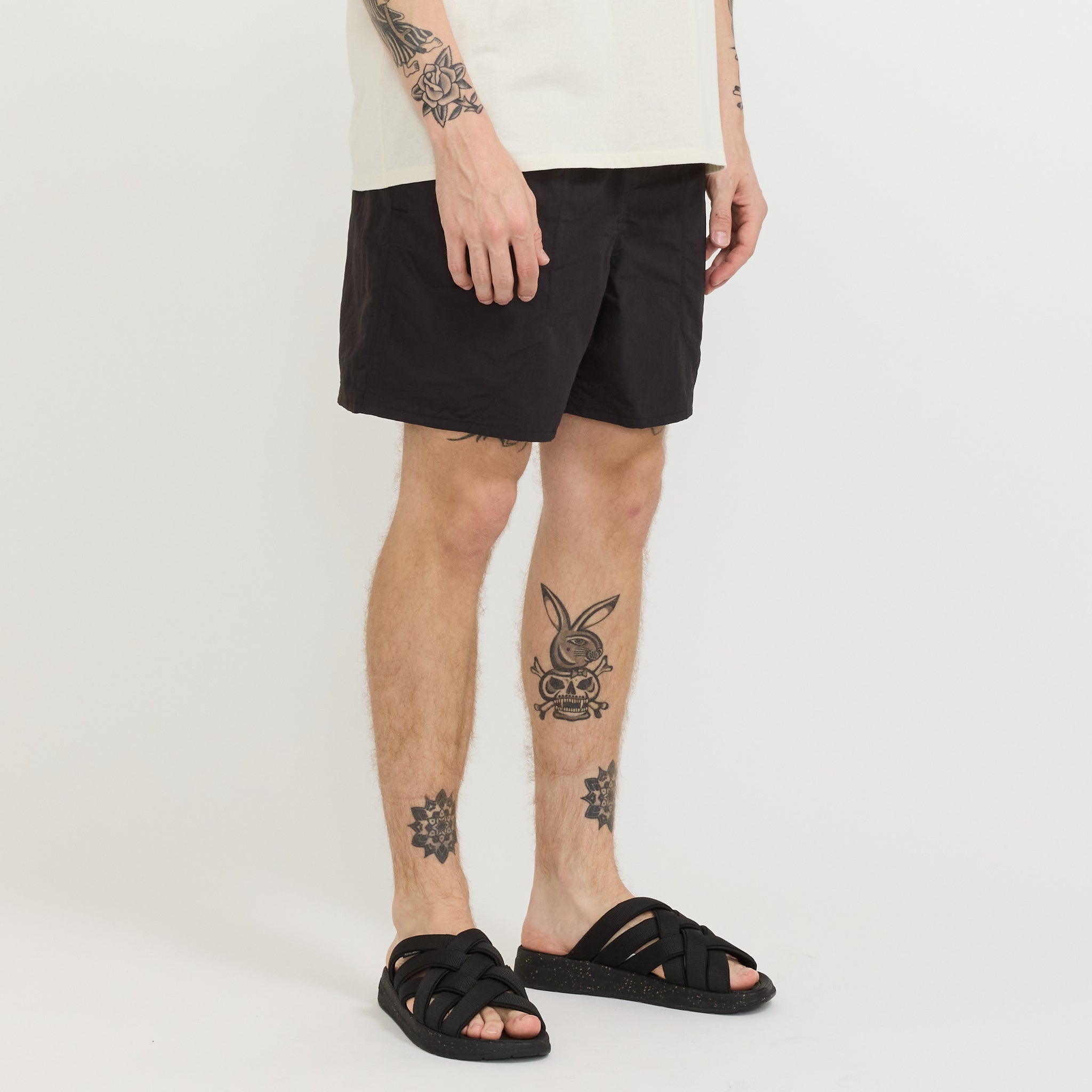 Baggies Shorts - 5 in. Black w/Black