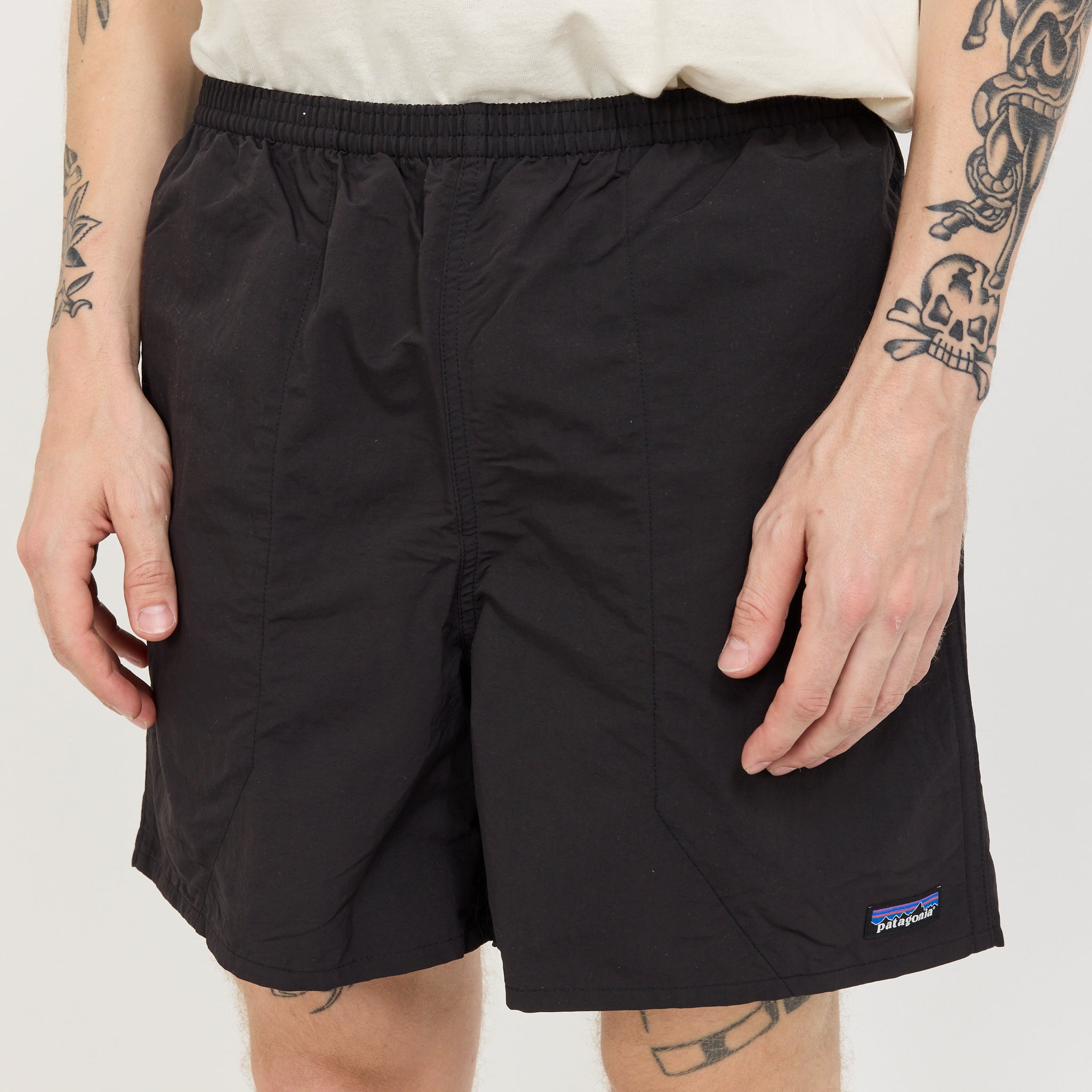 Baggies Shorts - 5 in. Black w/Black