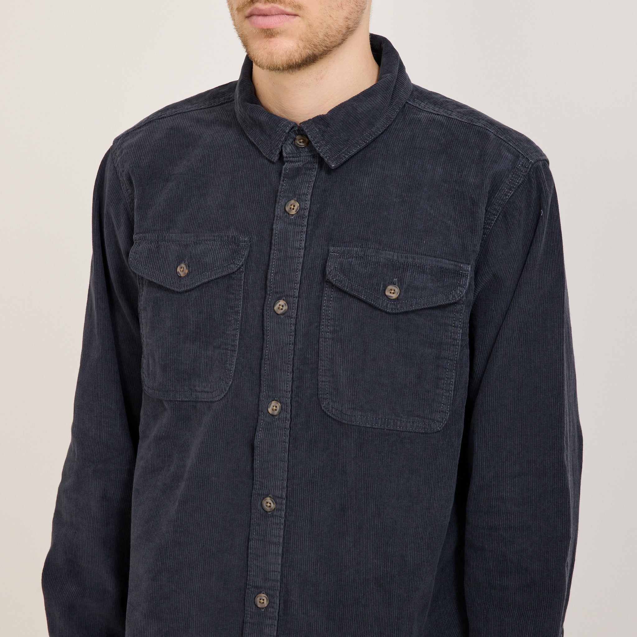 Patagonia | Corduroy Shirt Smolder Blue | Maplestore