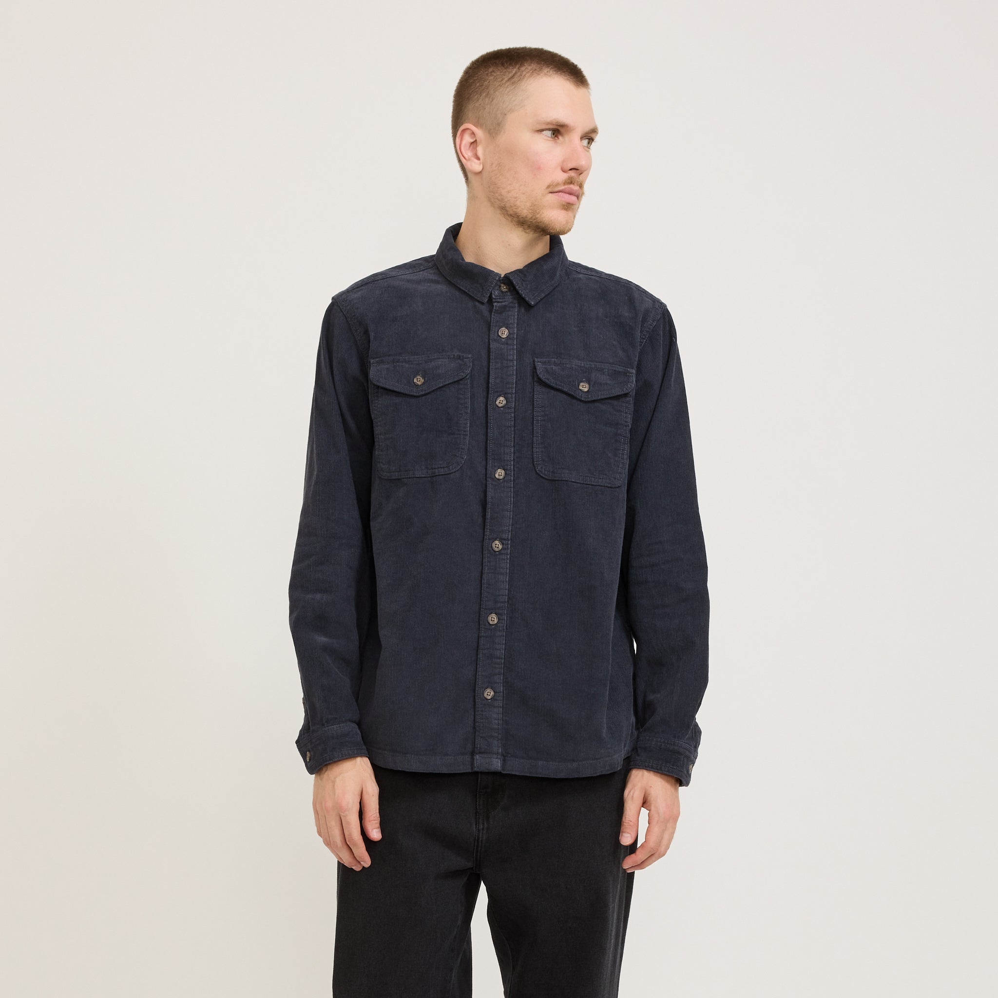 Patagonia | Corduroy Shirt Smolder Blue | Maplestore