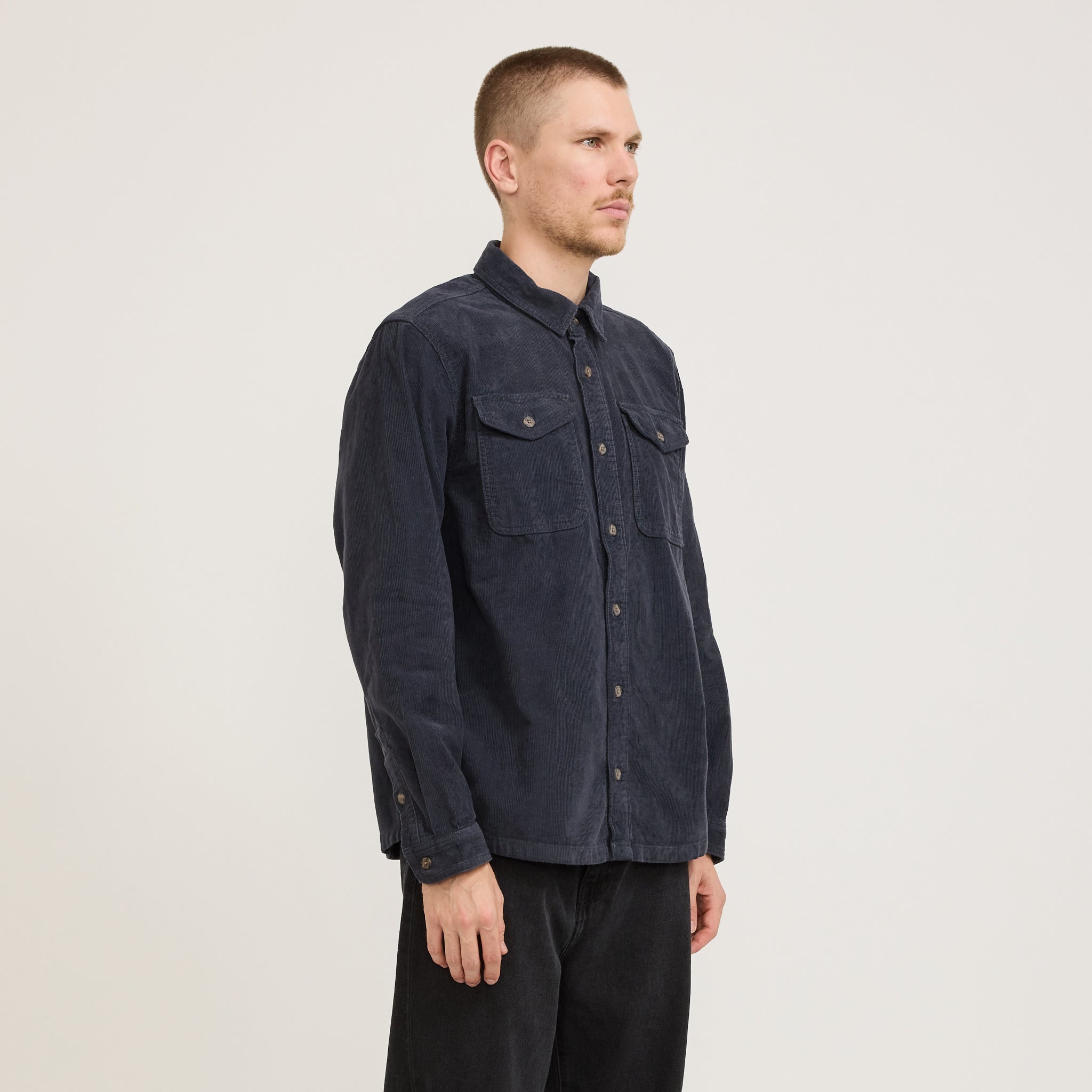 Patagonia | Corduroy Shirt Smolder Blue | Maplestore