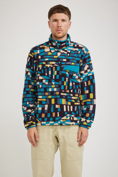 Patagonia | LW Synch Snap-T P/O Fitz Roy Patchwork: Belay Blue | Maplestore
