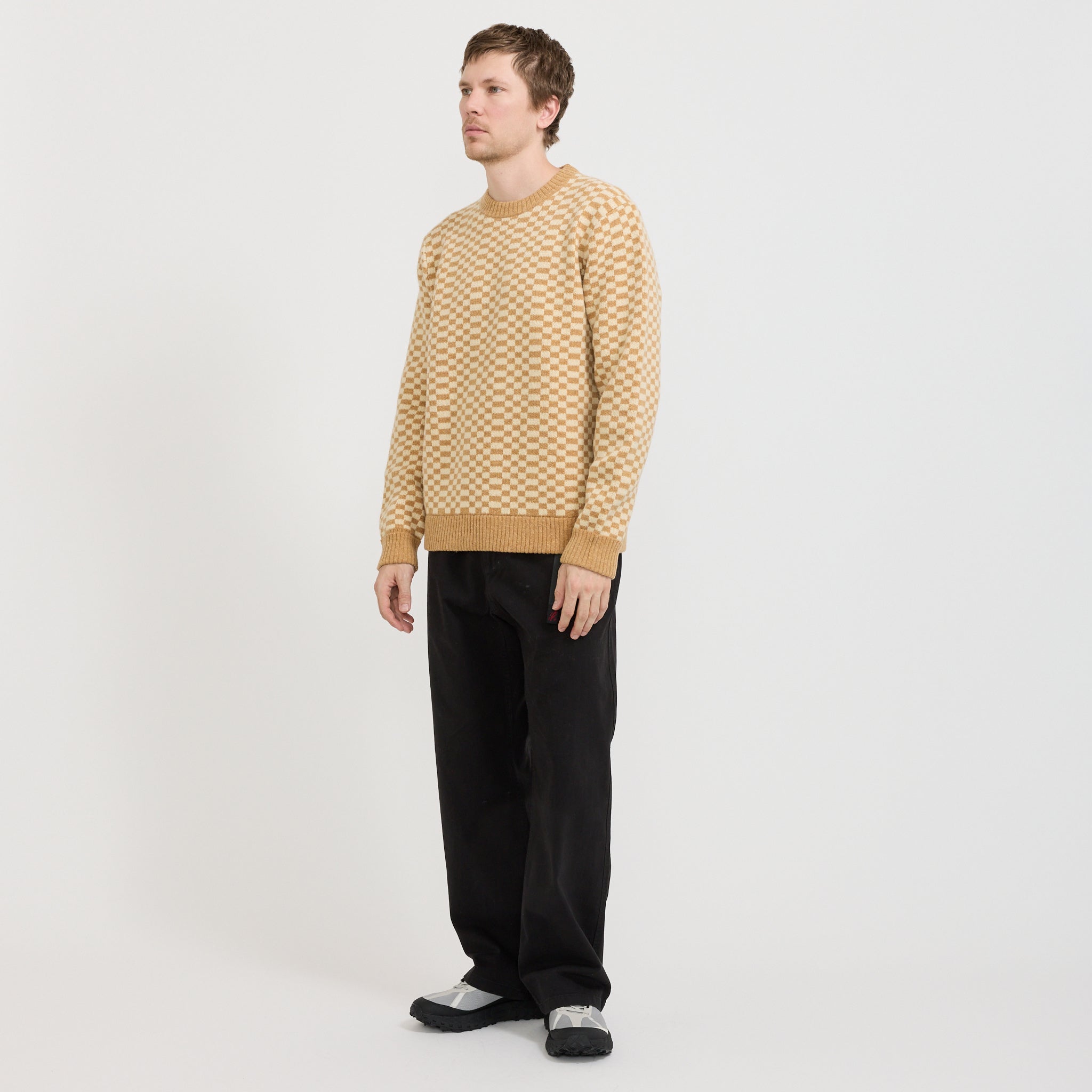Patagonia | Recycled Wool Blend Sweater Finned: Talon Gold | Maplestore