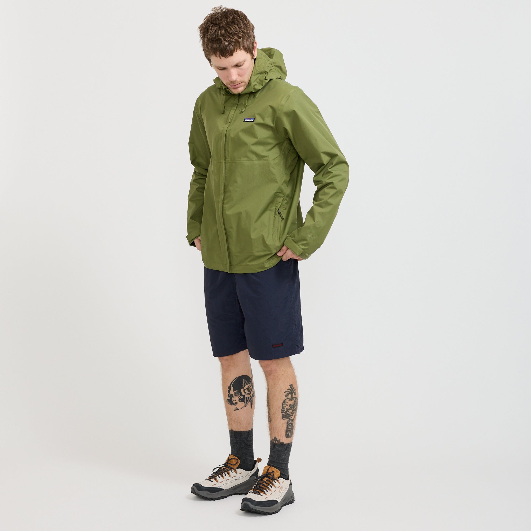 Patagonia | Torrentshell 3L Rain Jacket Caper Green | Maplestore