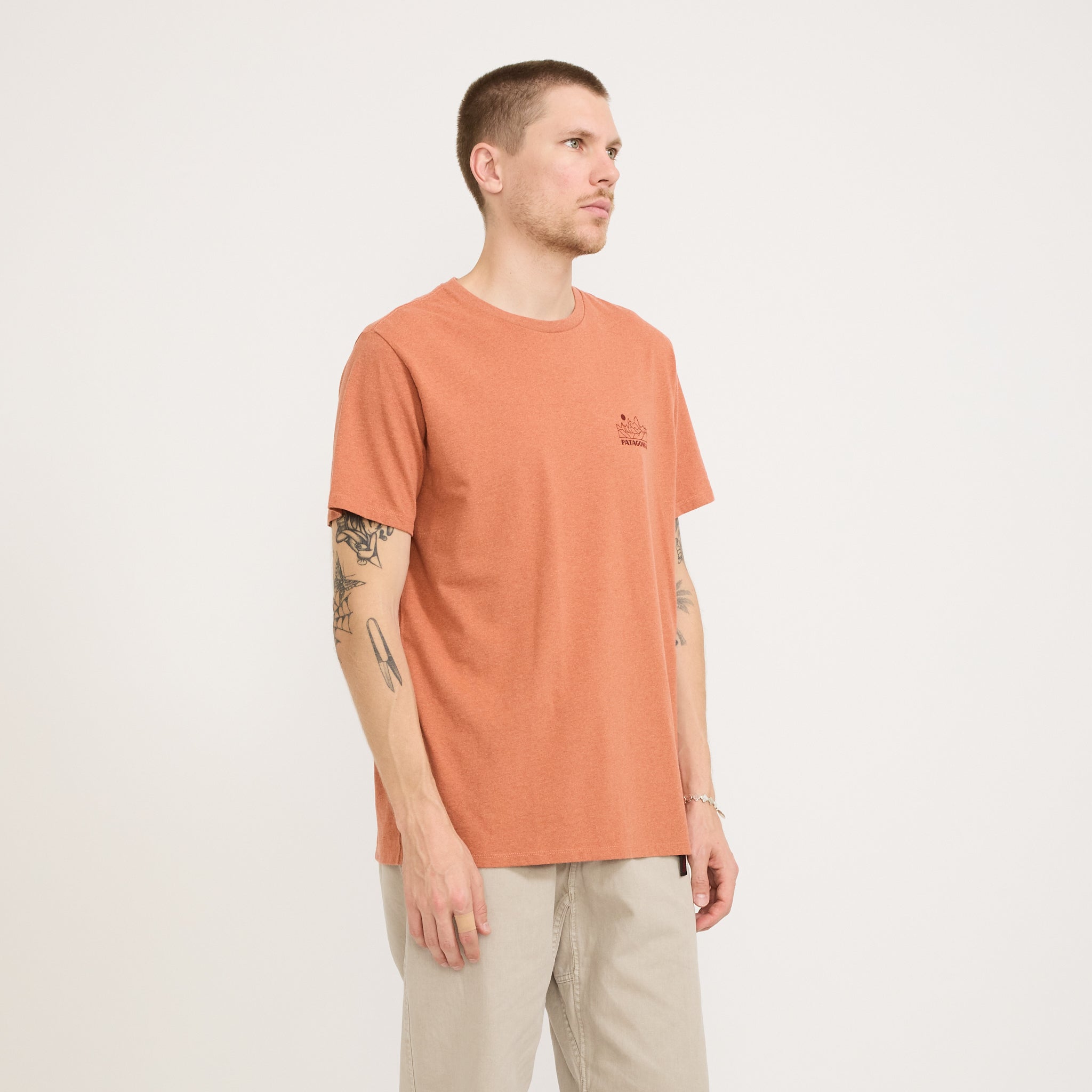 Patagonia | Trailways Responsibili-Tee Redtail Rust | Maplestore