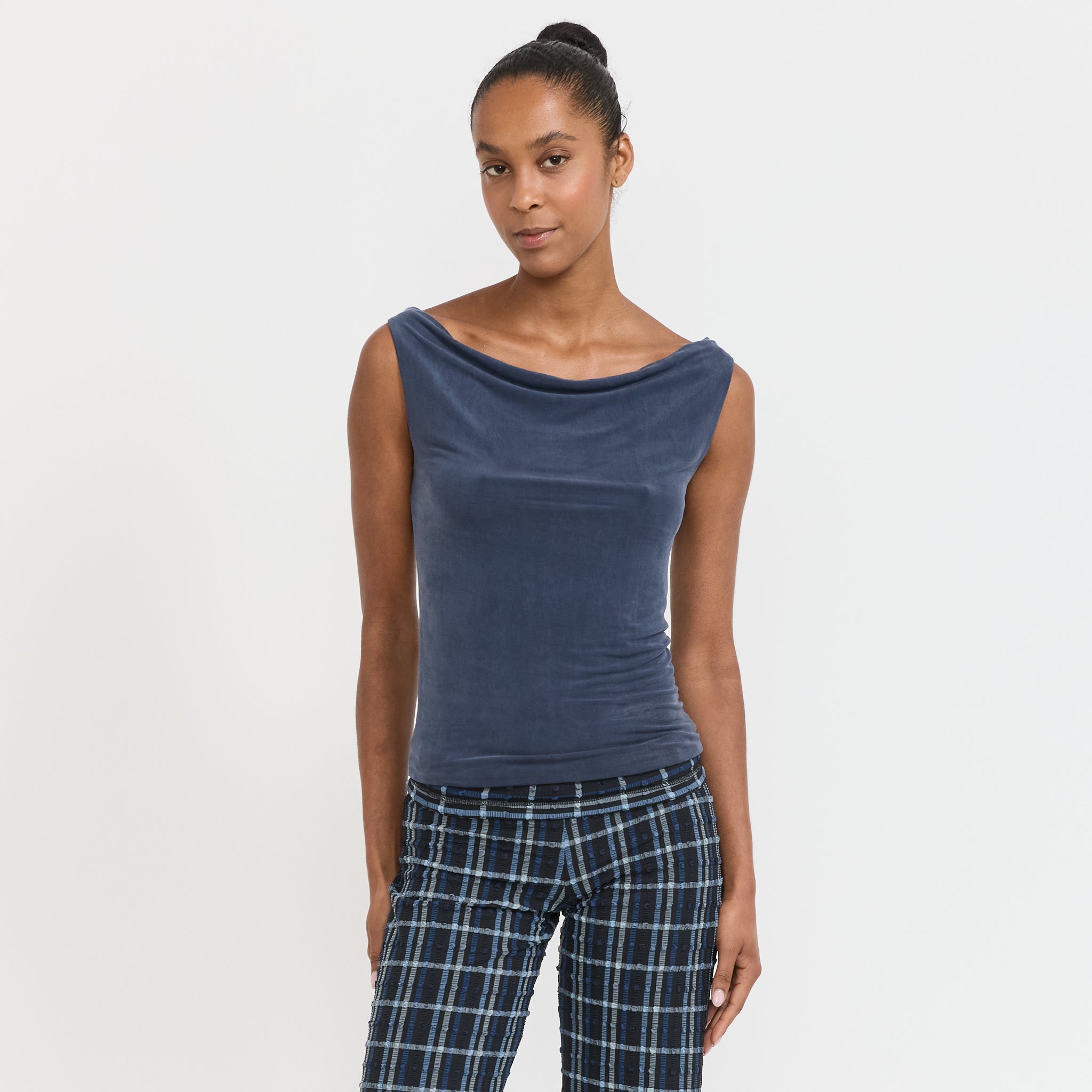 Kylie Top Denim Blue