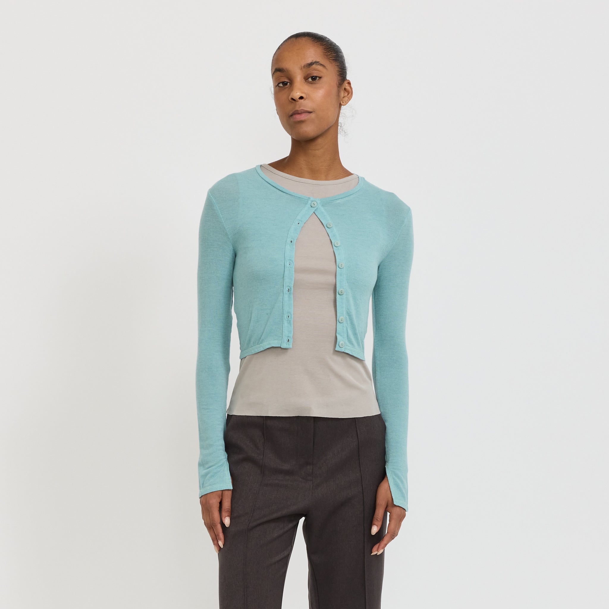 Permanent Vacation | Assume Cardigan Teal | Maplestore