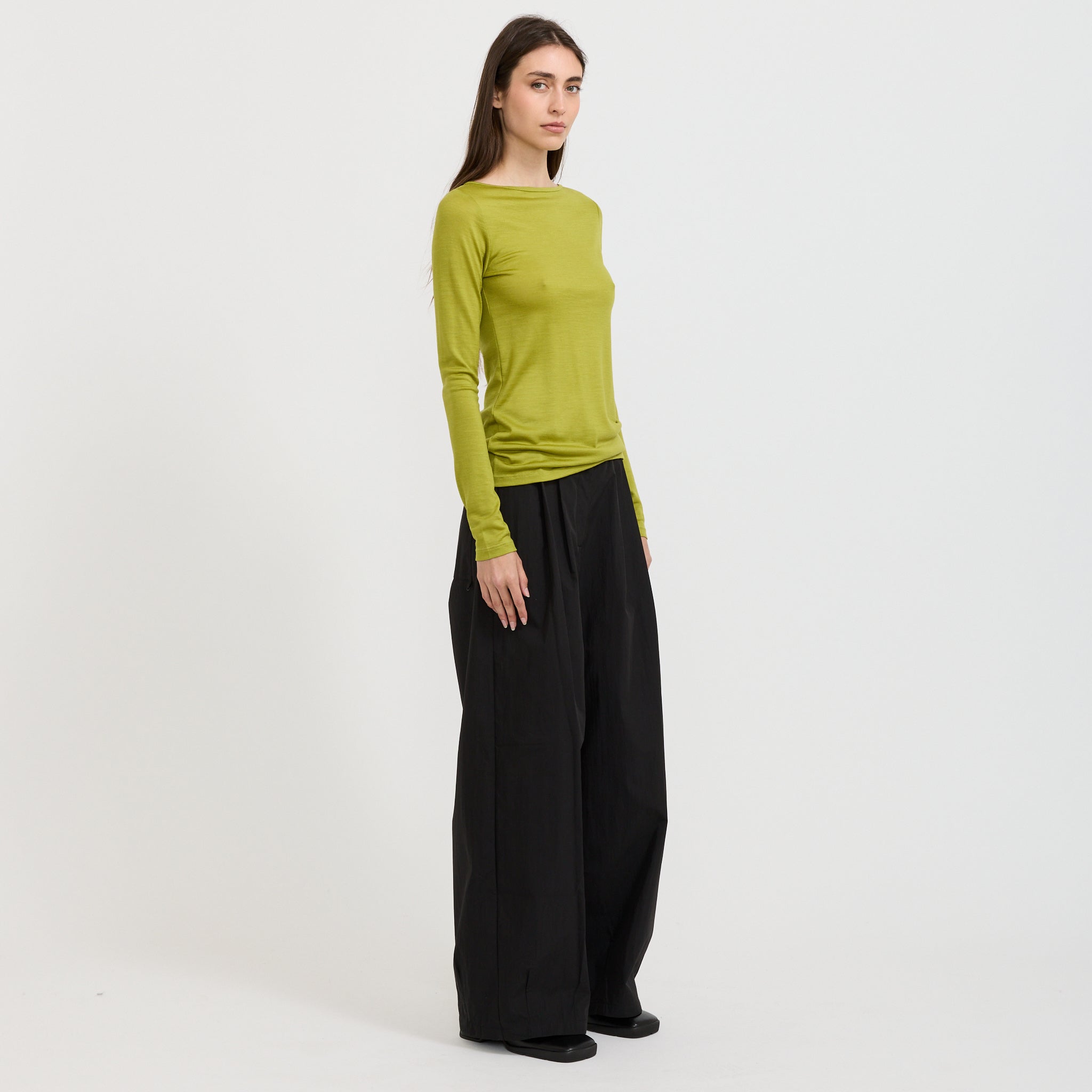 Connection Wool Top Algae