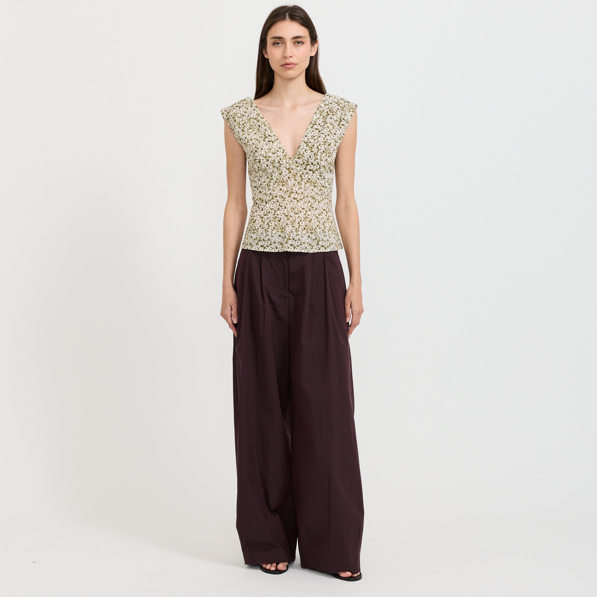 Pillar Trouser Mulberry