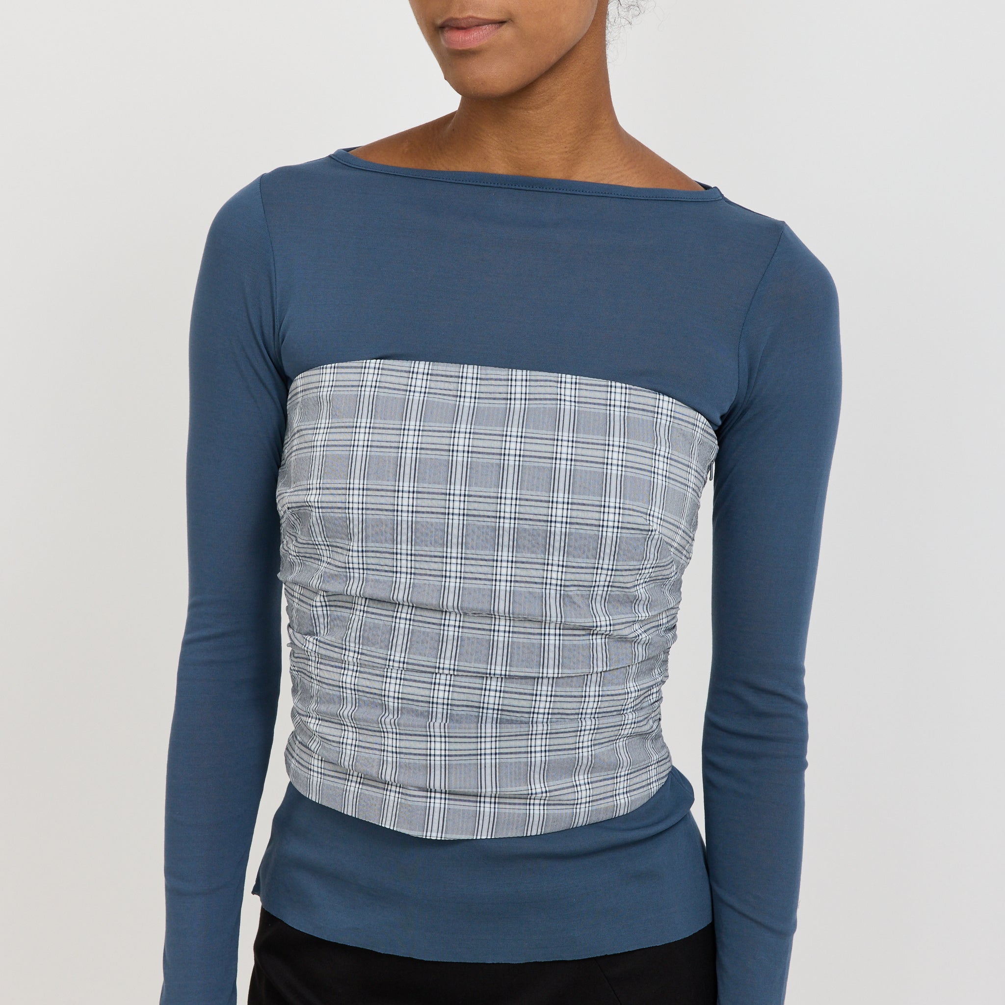 Permanent Vacation | Subject Bustier Petrol Check | Maplestore