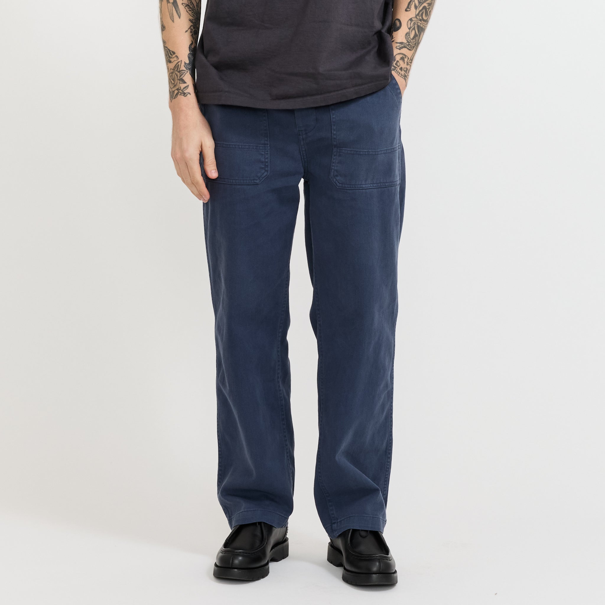 Engineers Trouser Blue Twill