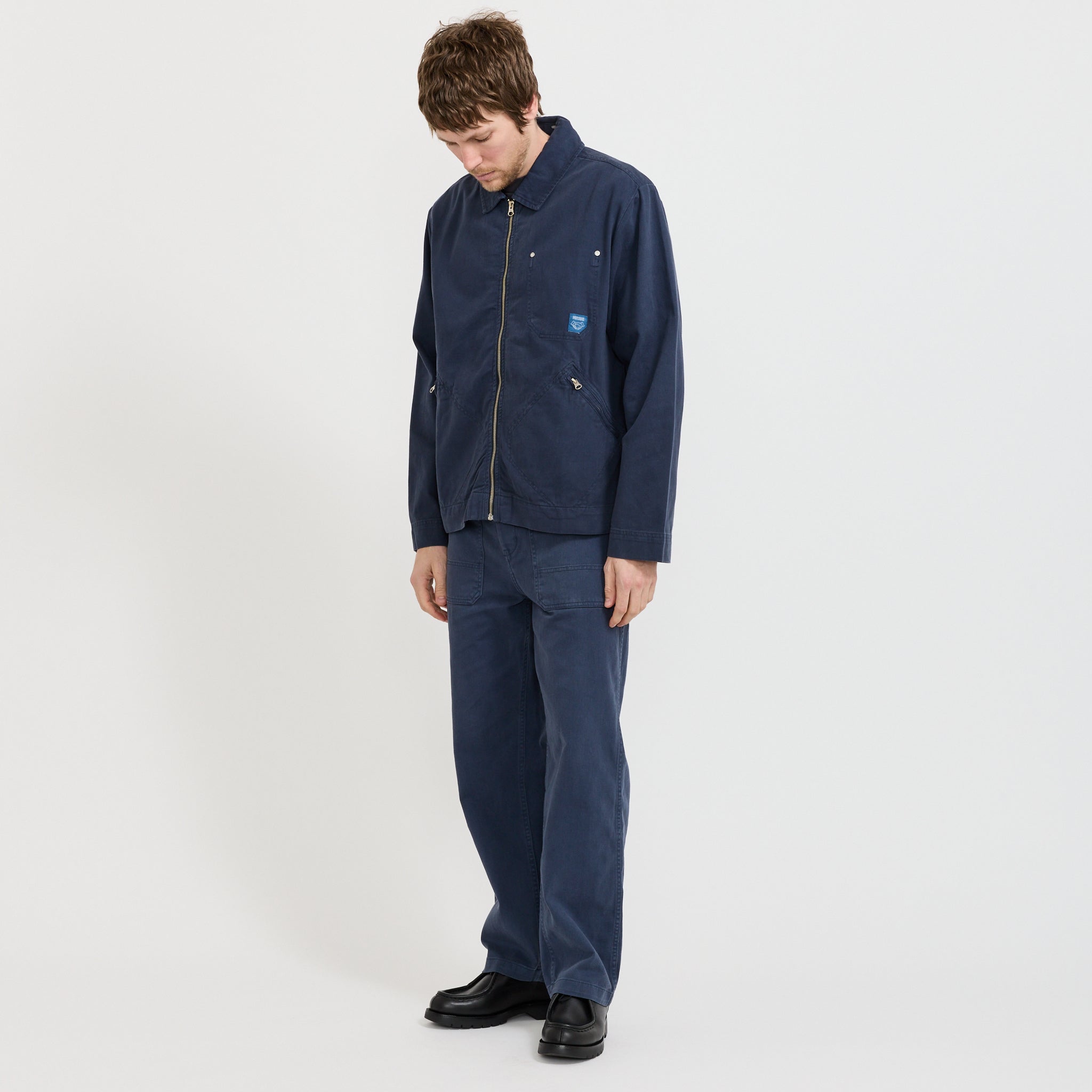 Mechanics Jacket Blue Twill