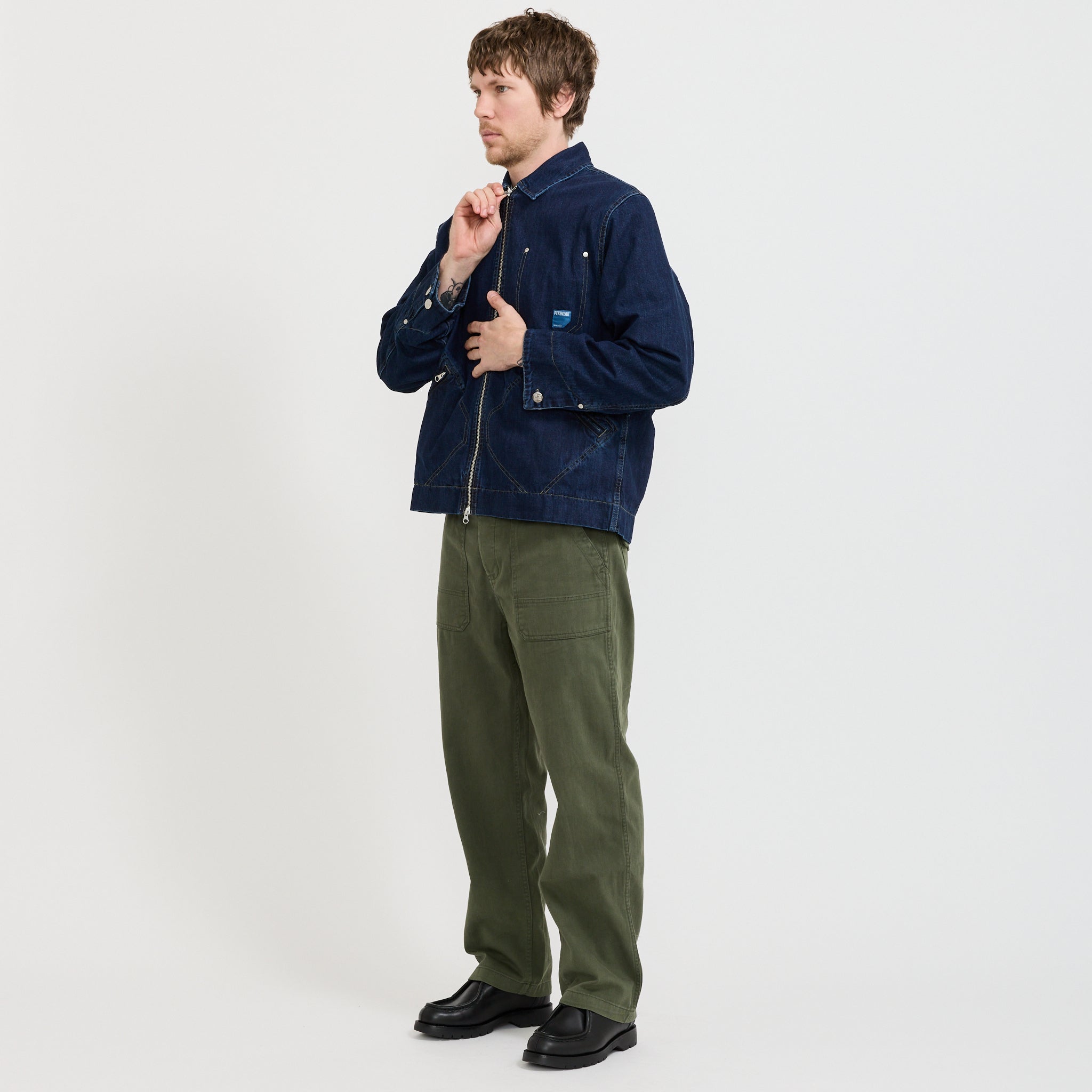 Mechanics Jacket Indigo Denim