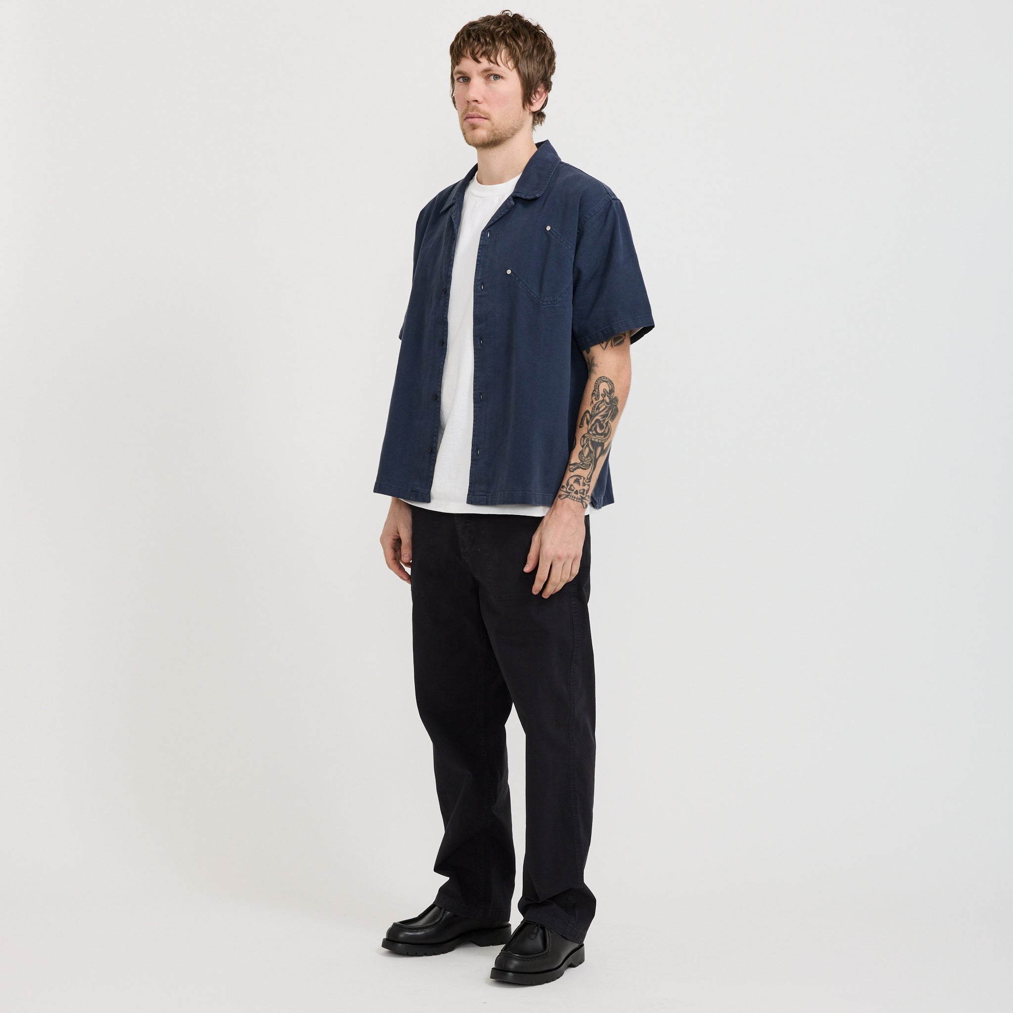 Tradesman Shirt Blue Twill
