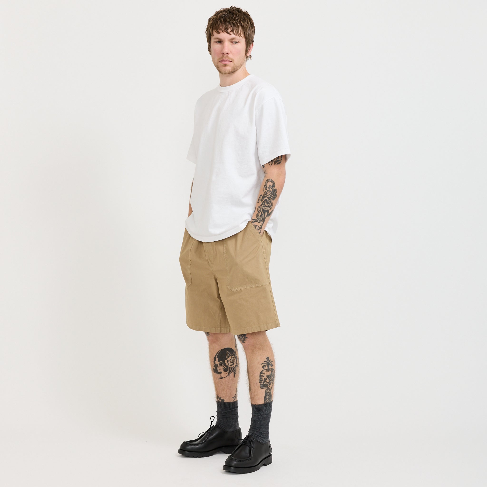 Tradesman Shorts Sand Ripstop