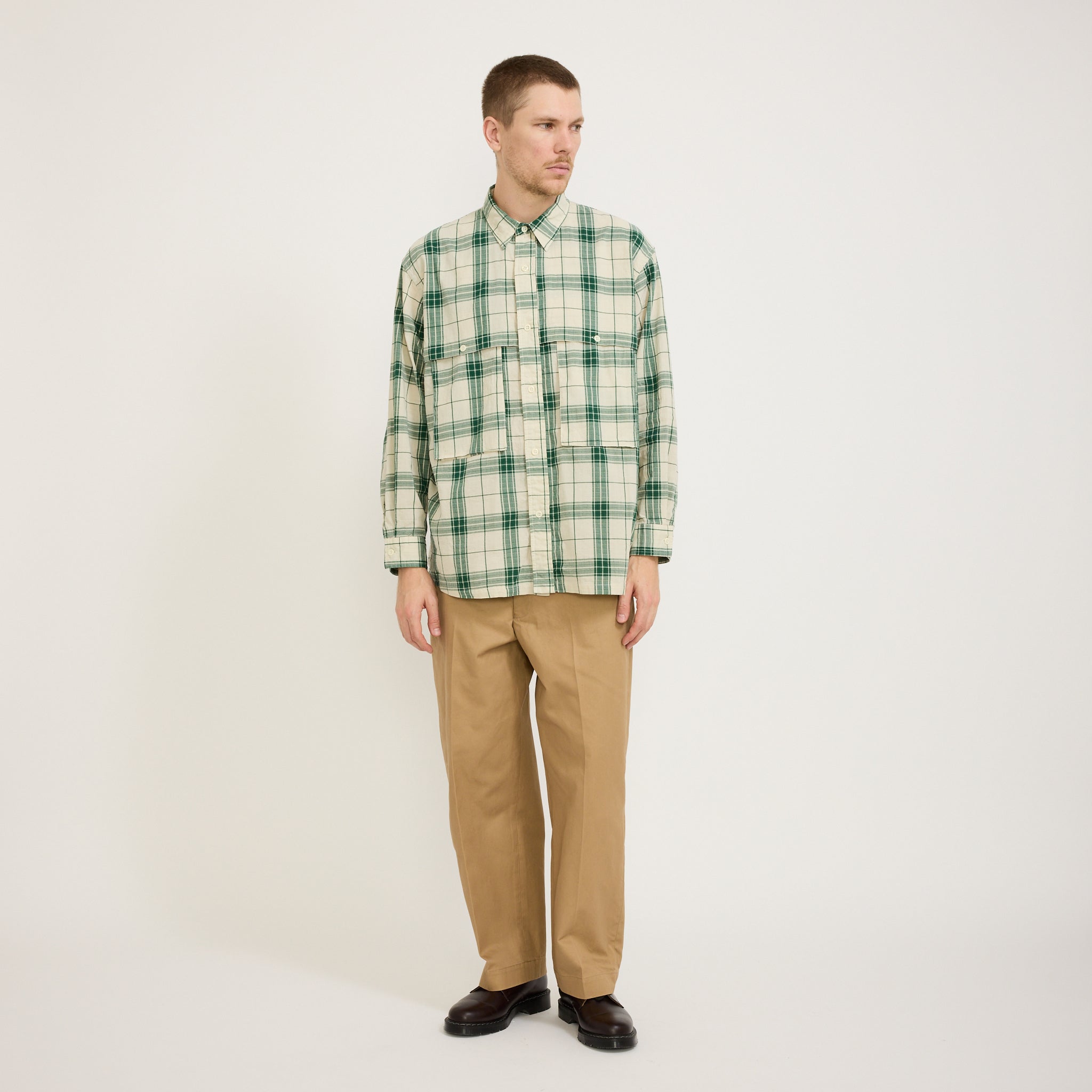 Pilgrim Surf Supply | Albert Field Shirt Off White | Maplestore
